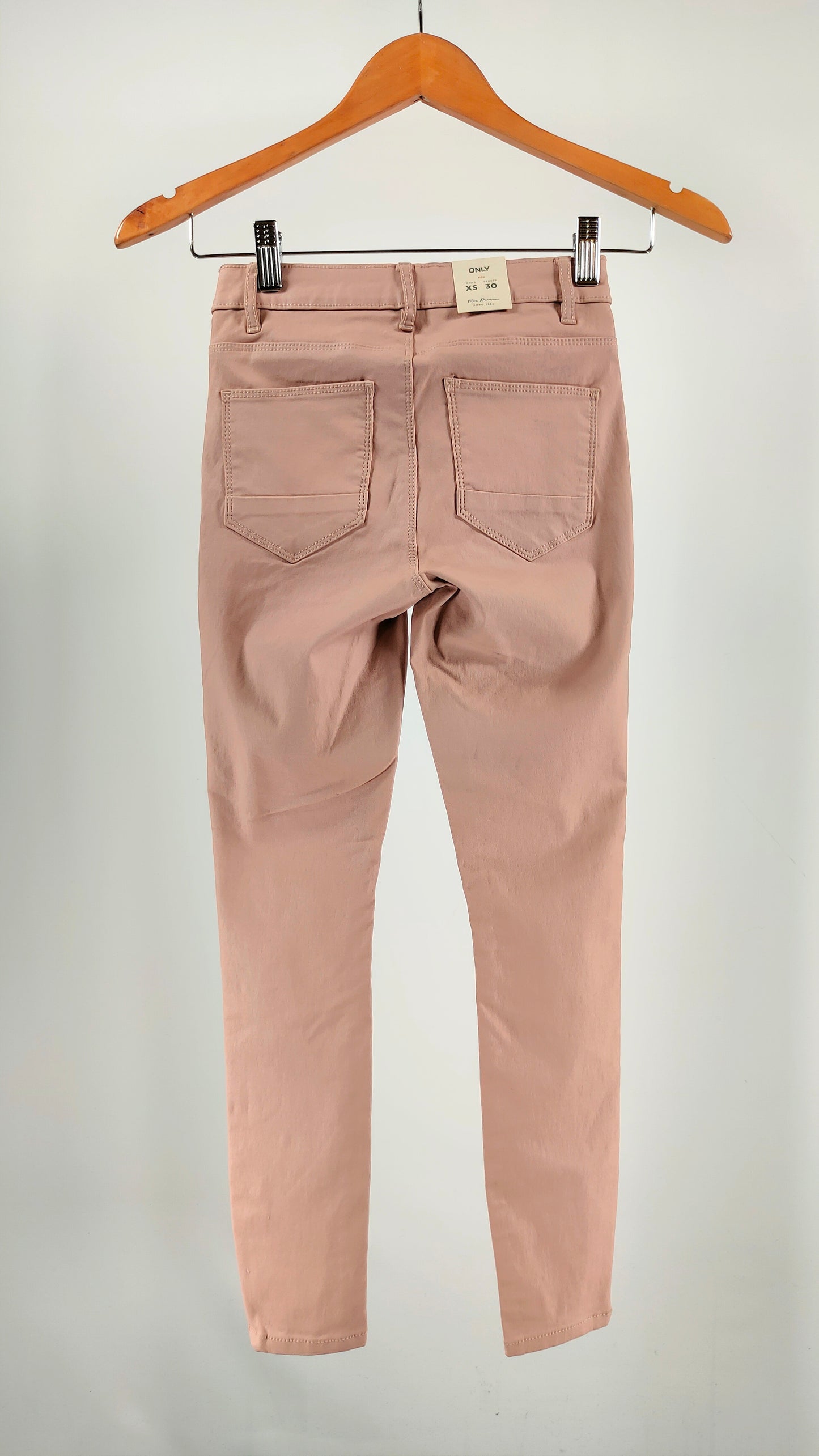 Pantalones Only encerados Rosa