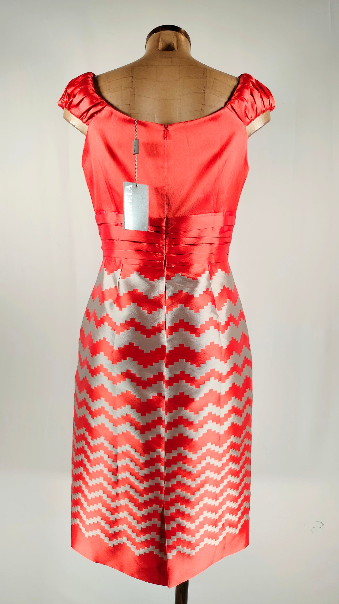 Vestido estampado geométrico Mireia Bisbe