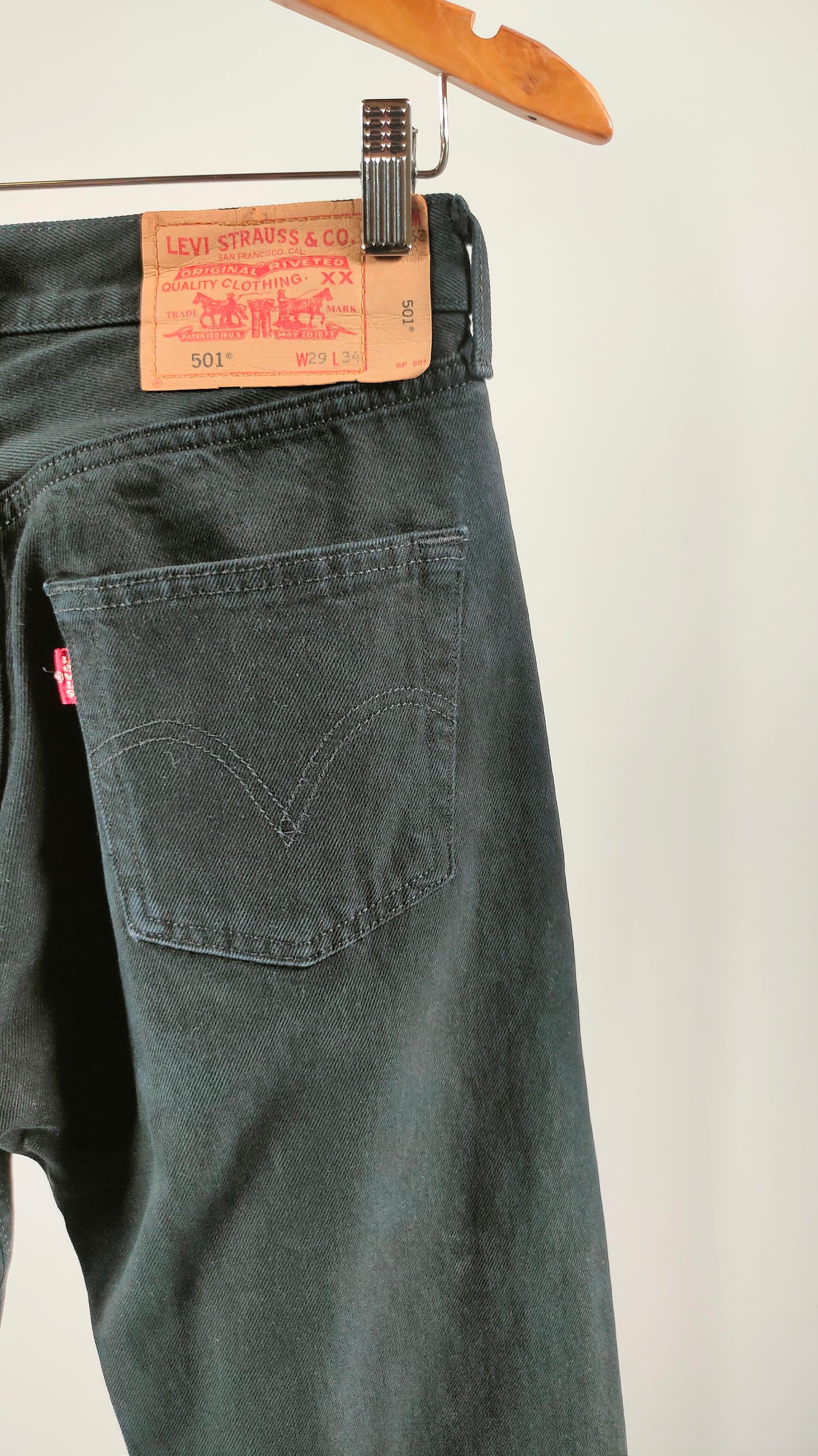 Jeans Levi's 501 negros