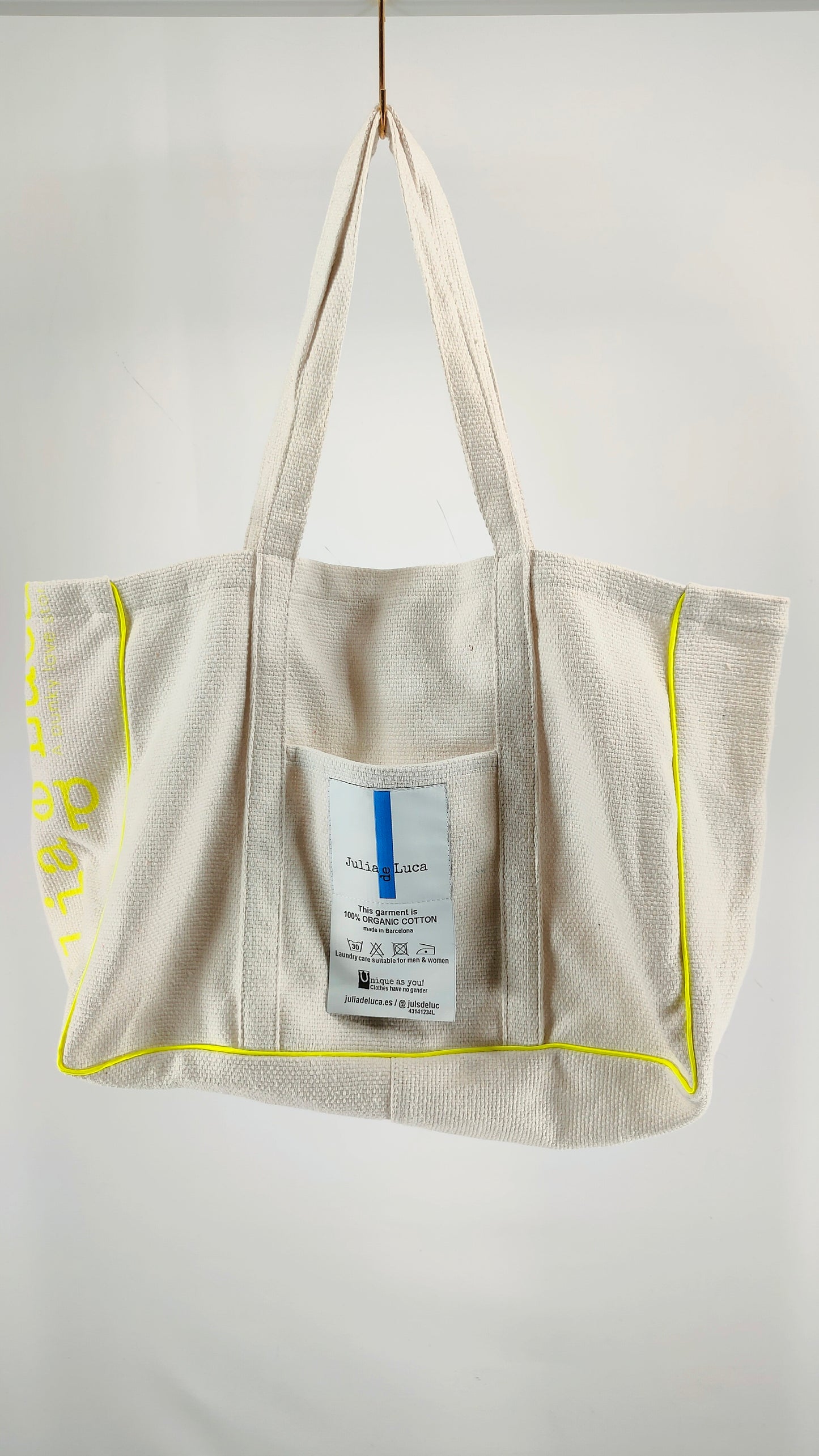 Bolsa de algodón Julia de Luca
