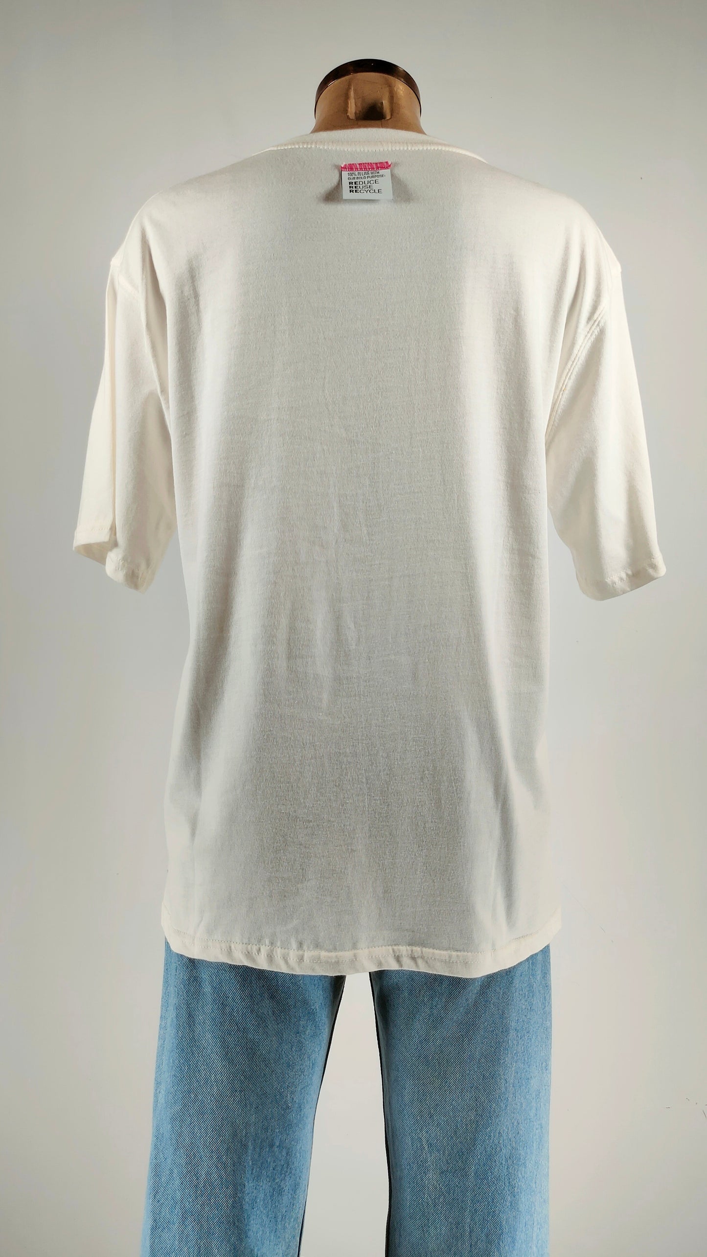 Camiseta blanca Julia de Luca Audrey
