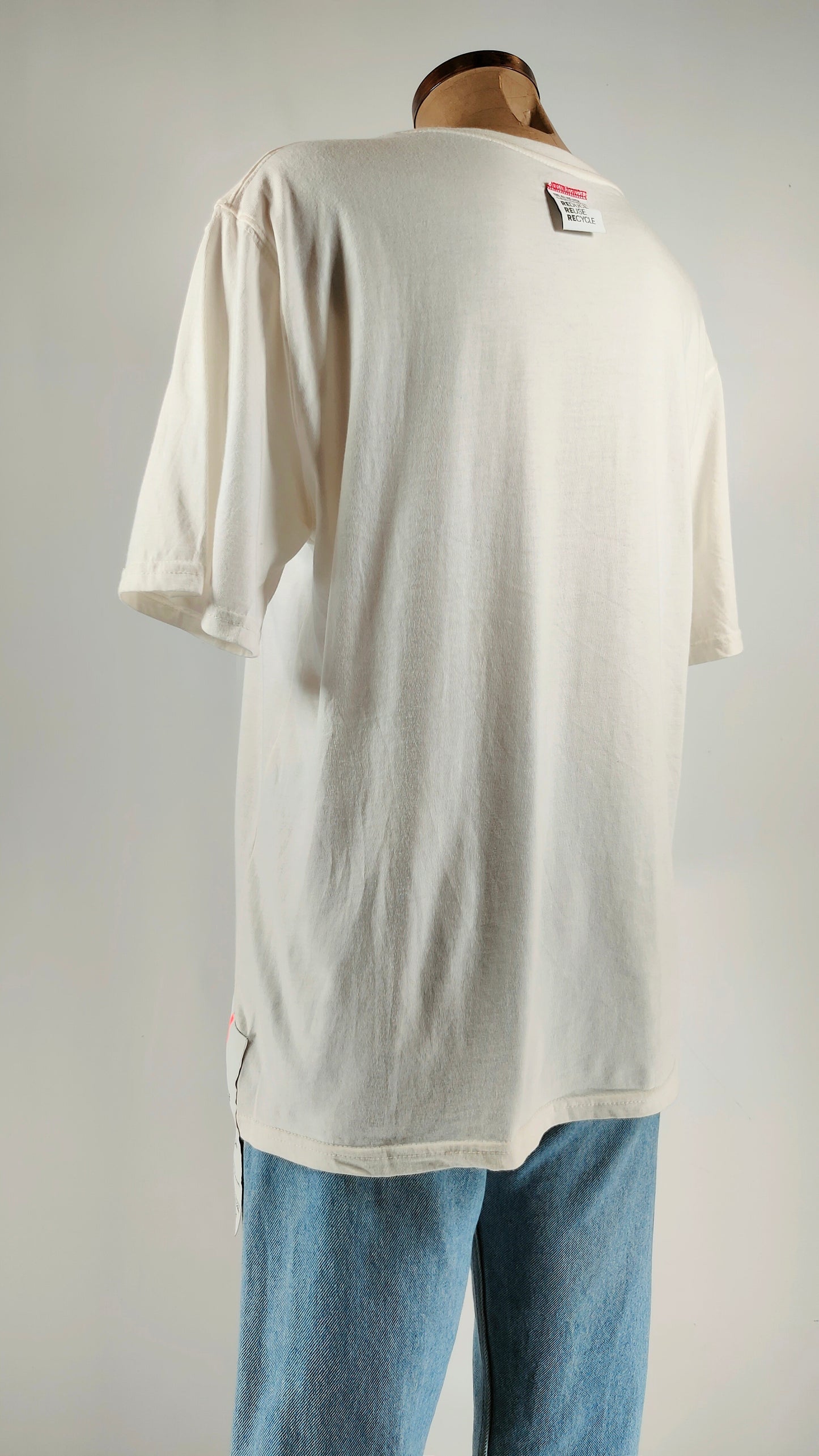 Camiseta blanca Julia de Luca WTF