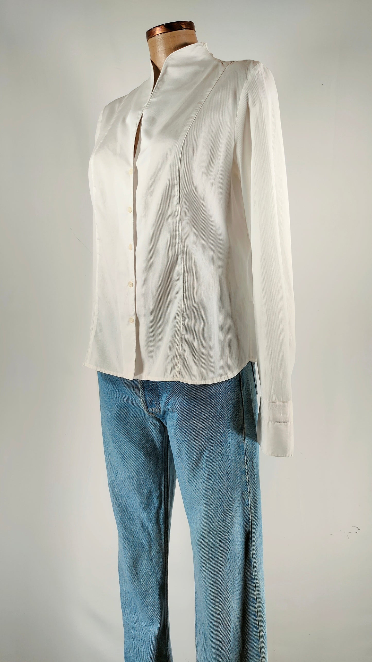 Camisa cuello mao Mirto
