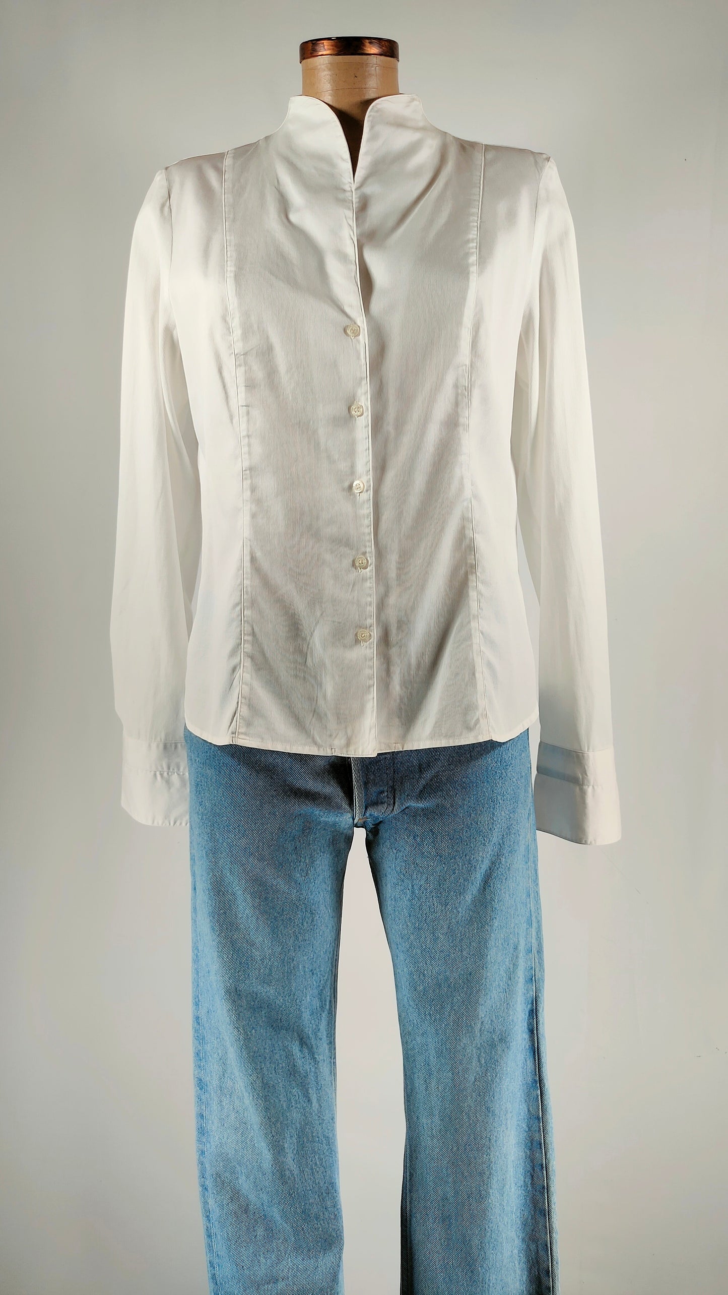 Camisa cuello mao Mirto