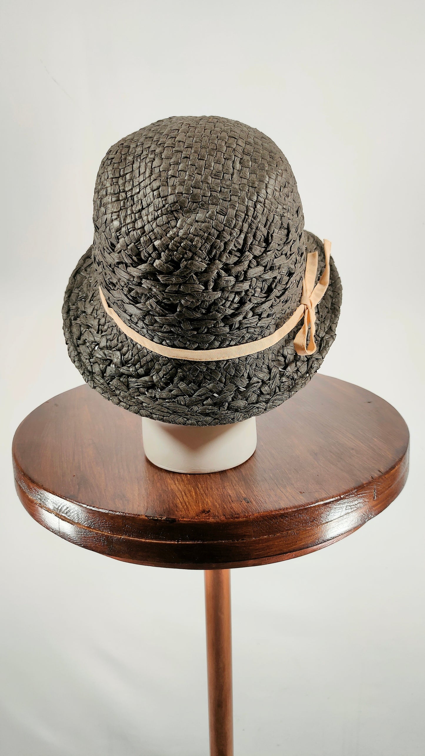 Sombrero de papel negro Hakei