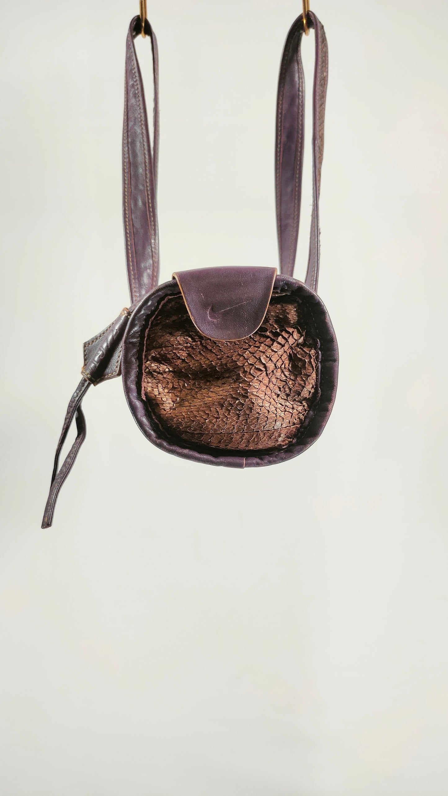 Bolso Nike piel, efecto cocodrilo