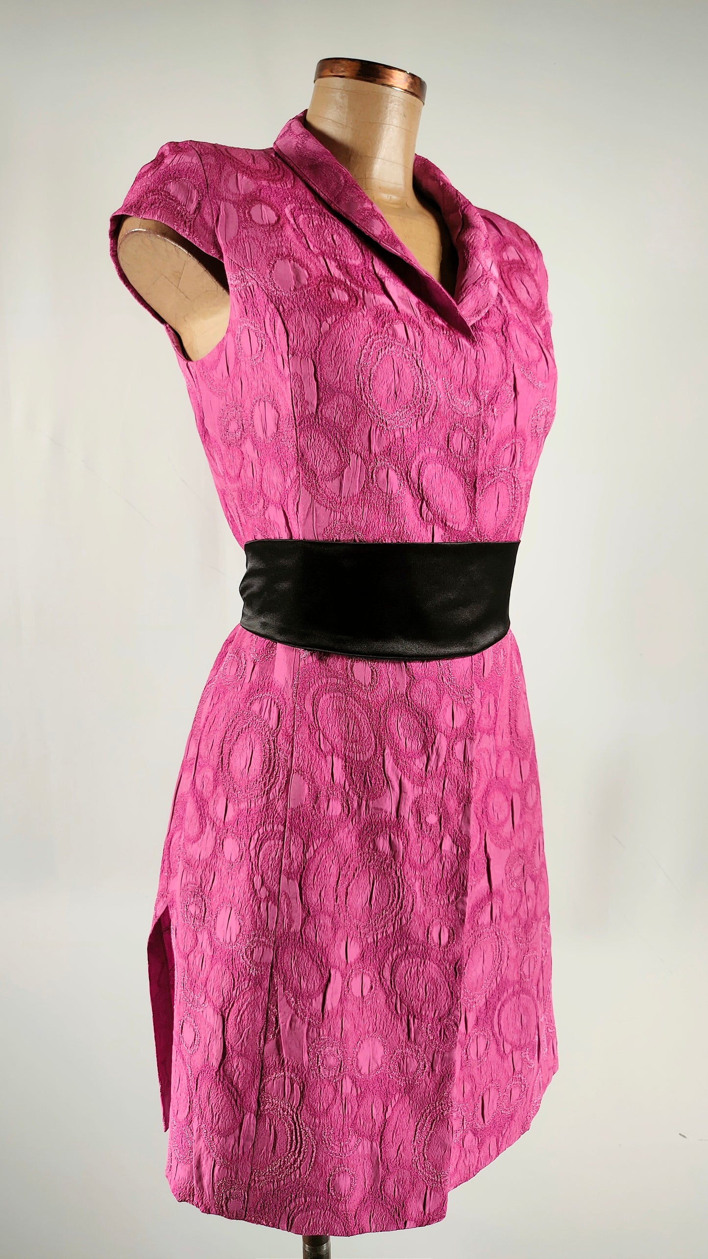 Vestido Fucsia Mercedes Romero