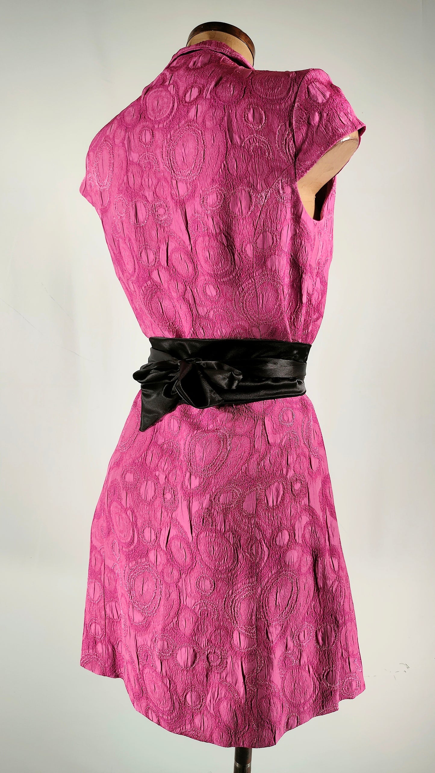 Vestido Fucsia Mercedes Romero