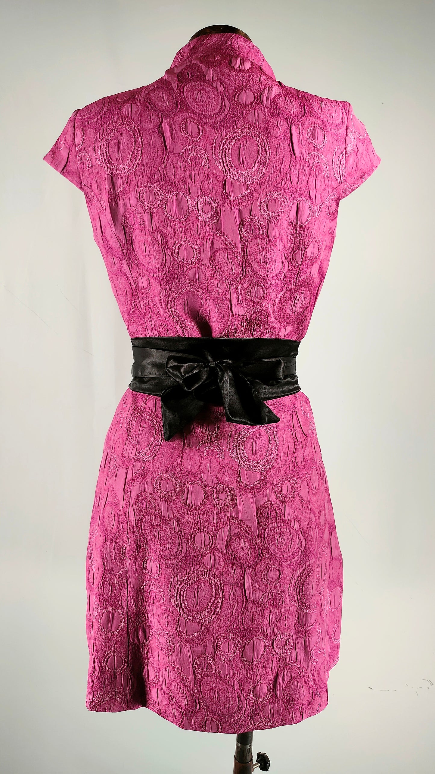 Vestido Fucsia Mercedes Romero