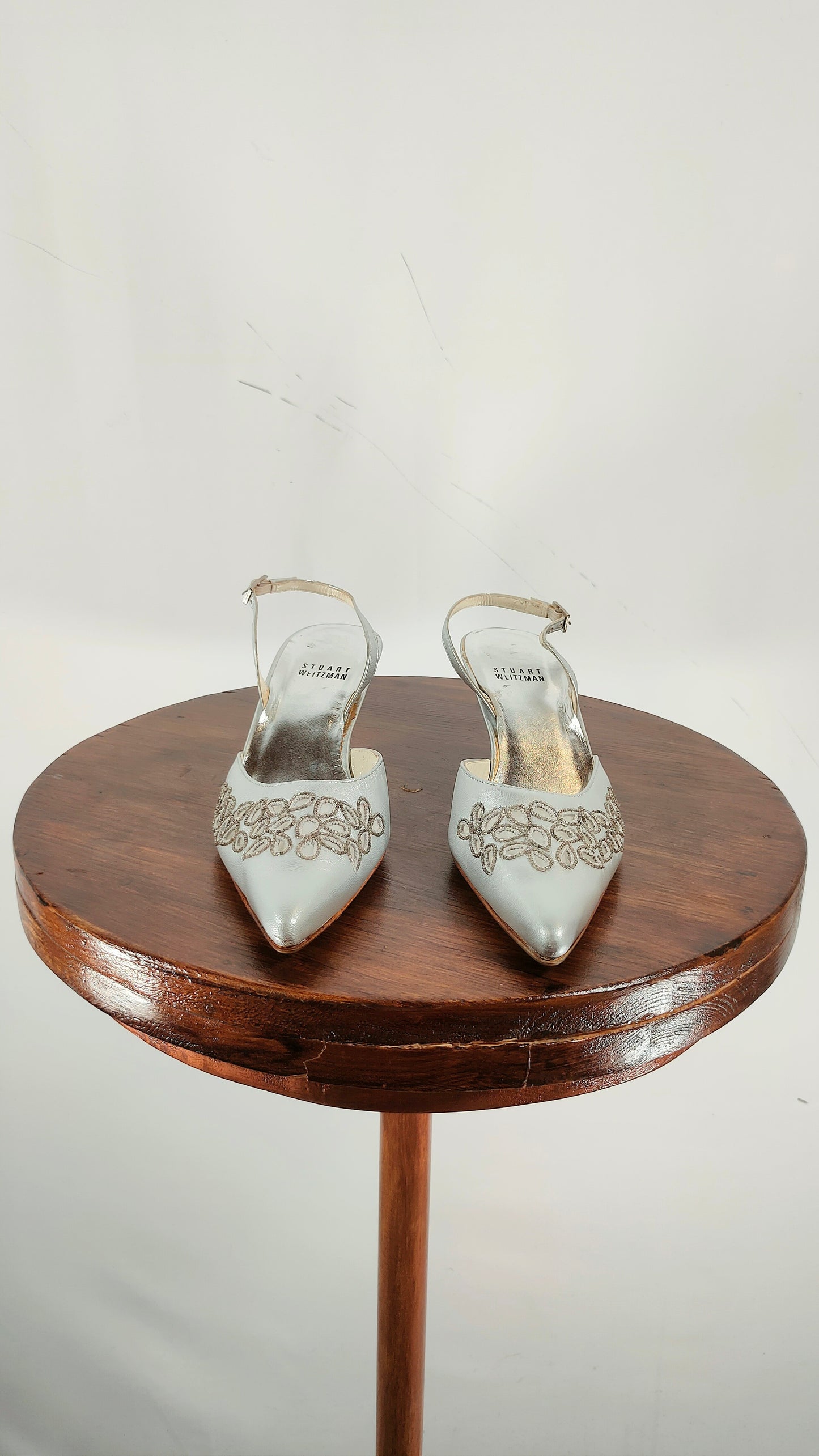 Zapatos con Stuart Weitzman plateados