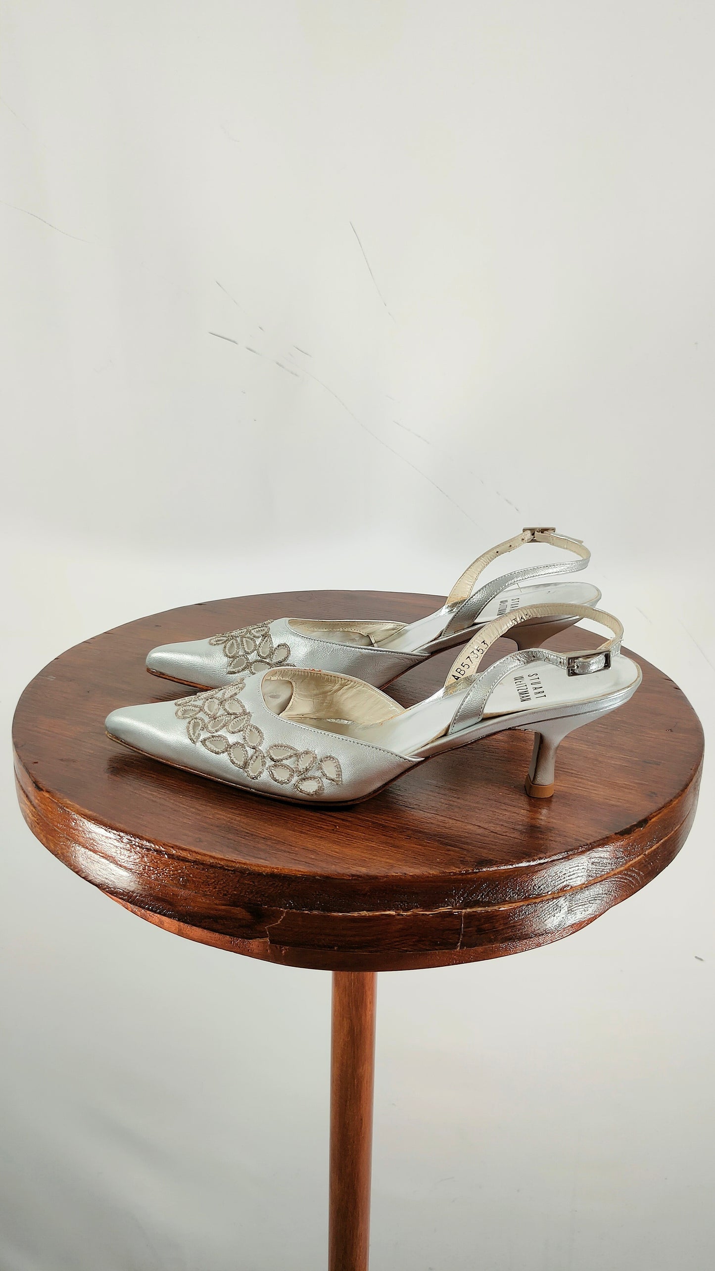 Zapatos con Stuart Weitzman plateados