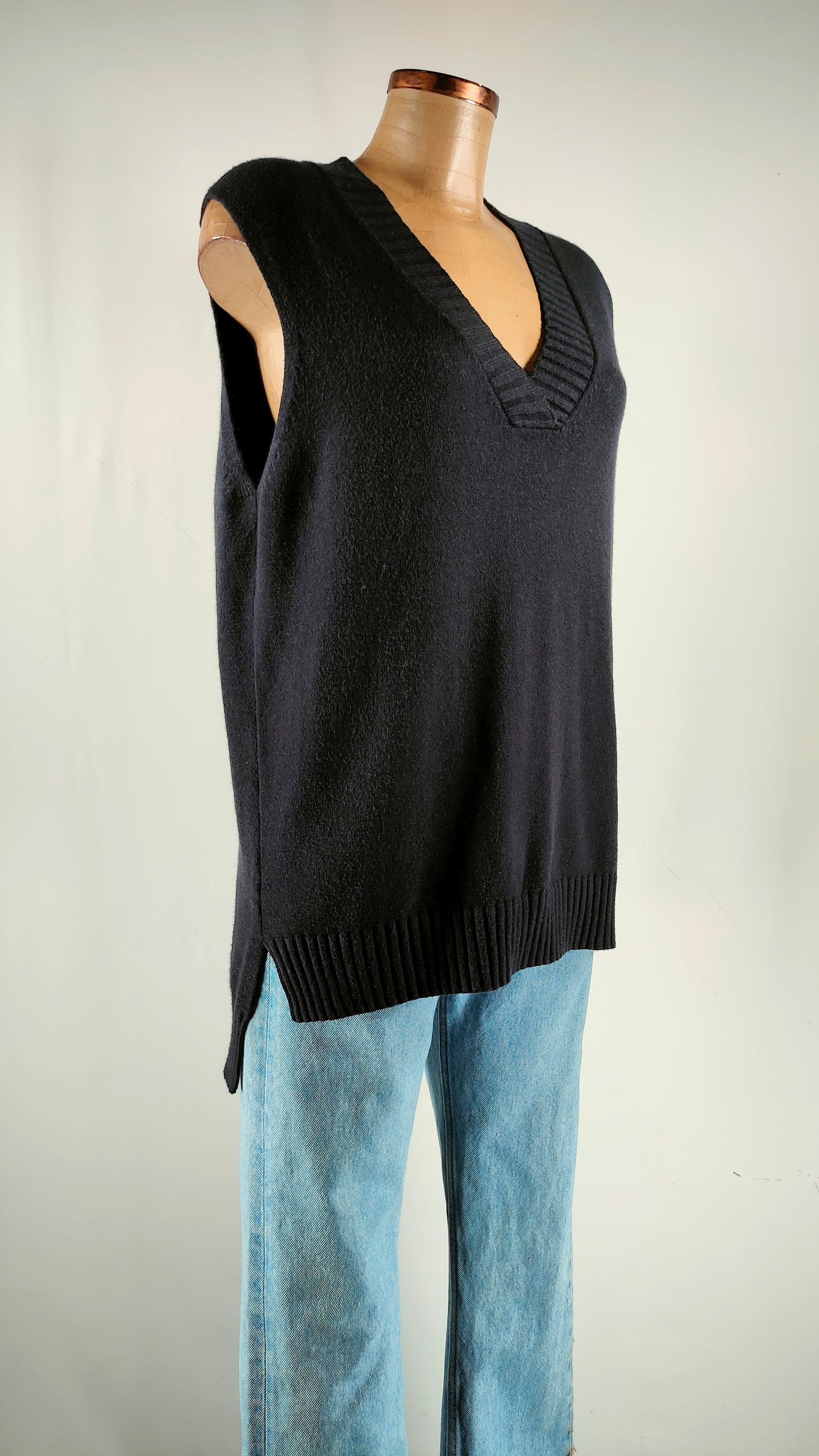 Chaleco azul navy Reactivo
