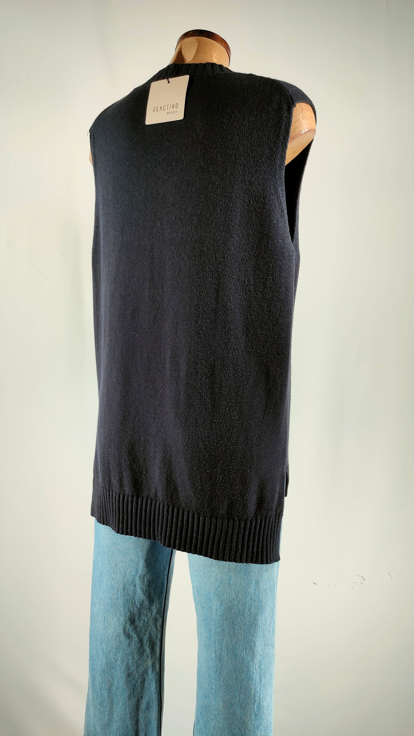 Chaleco azul navy Reactivo