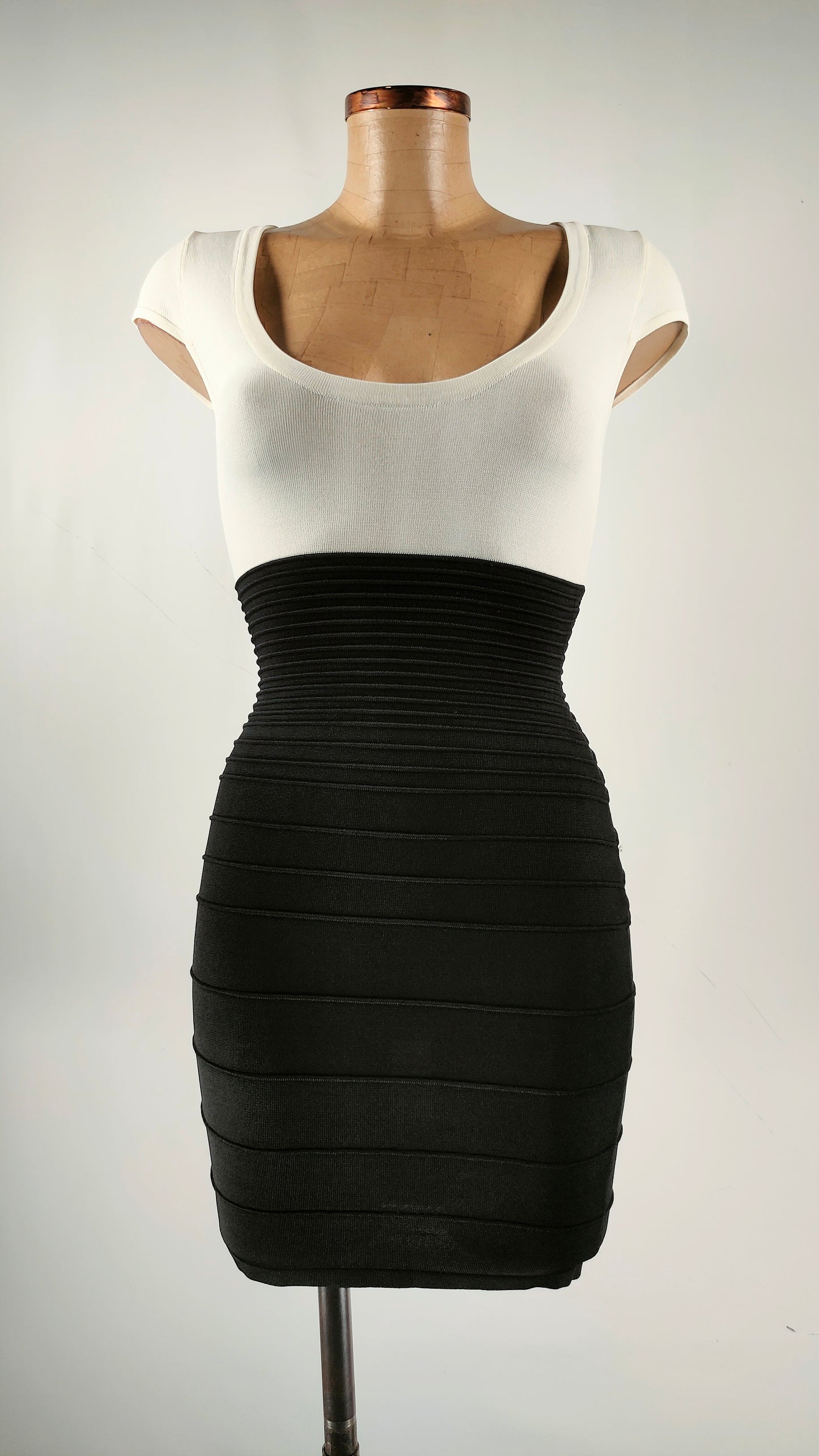 Vestido bicolor Jane norman