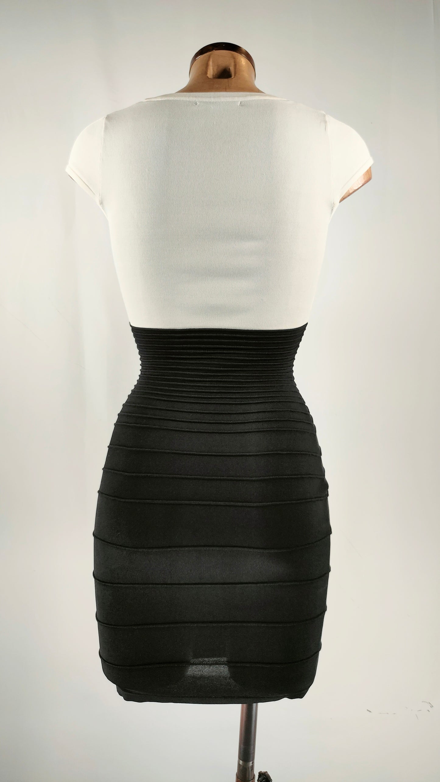 Vestido bicolor Jane norman
