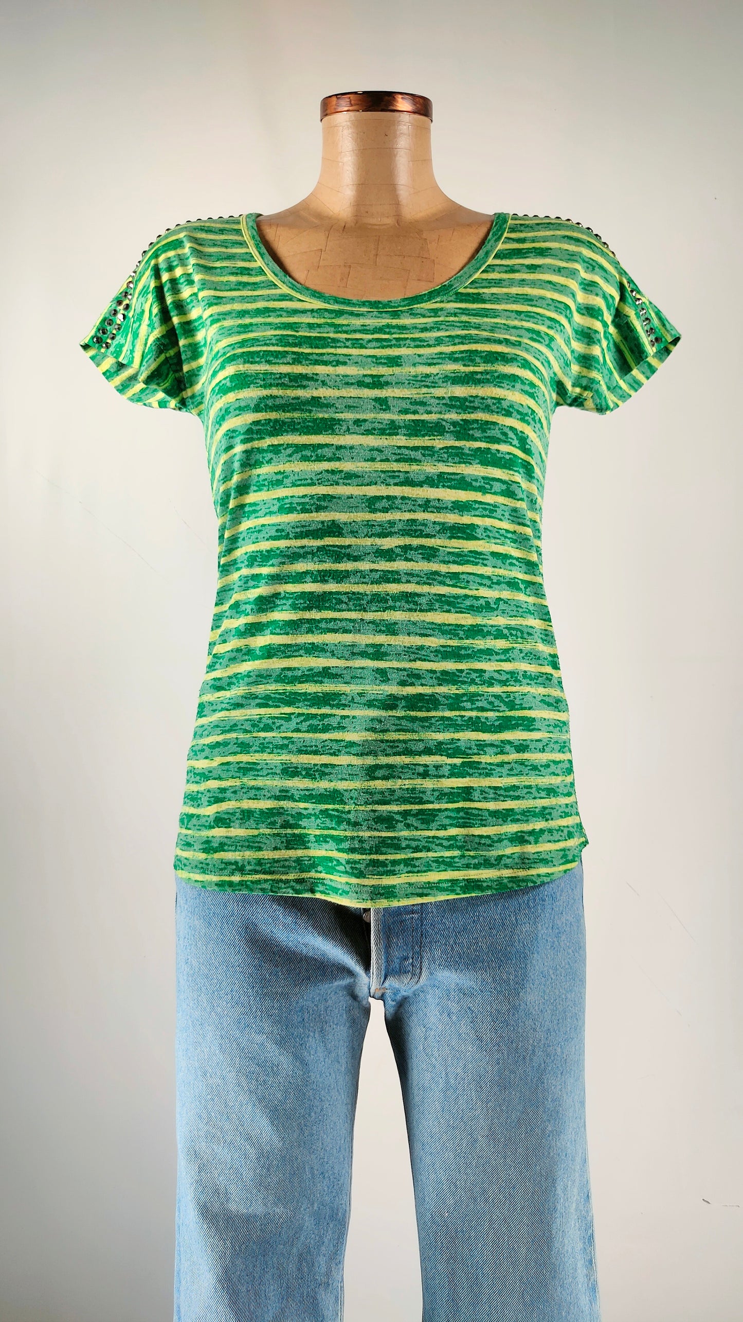 Camiseta Armani jeans de rayas
