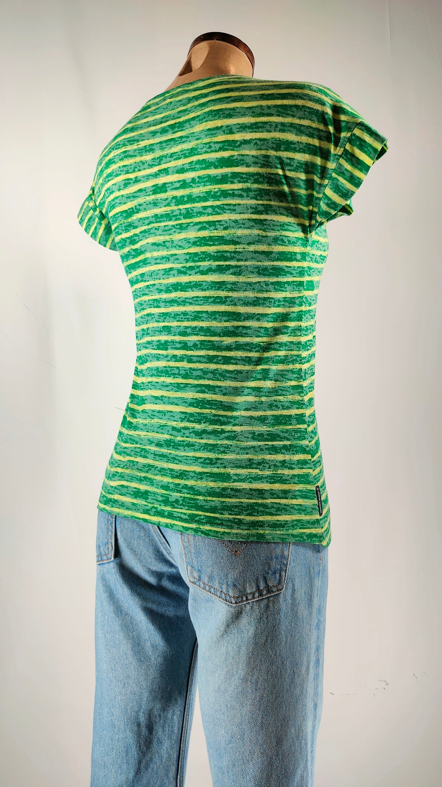 Camiseta Armani jeans de rayas