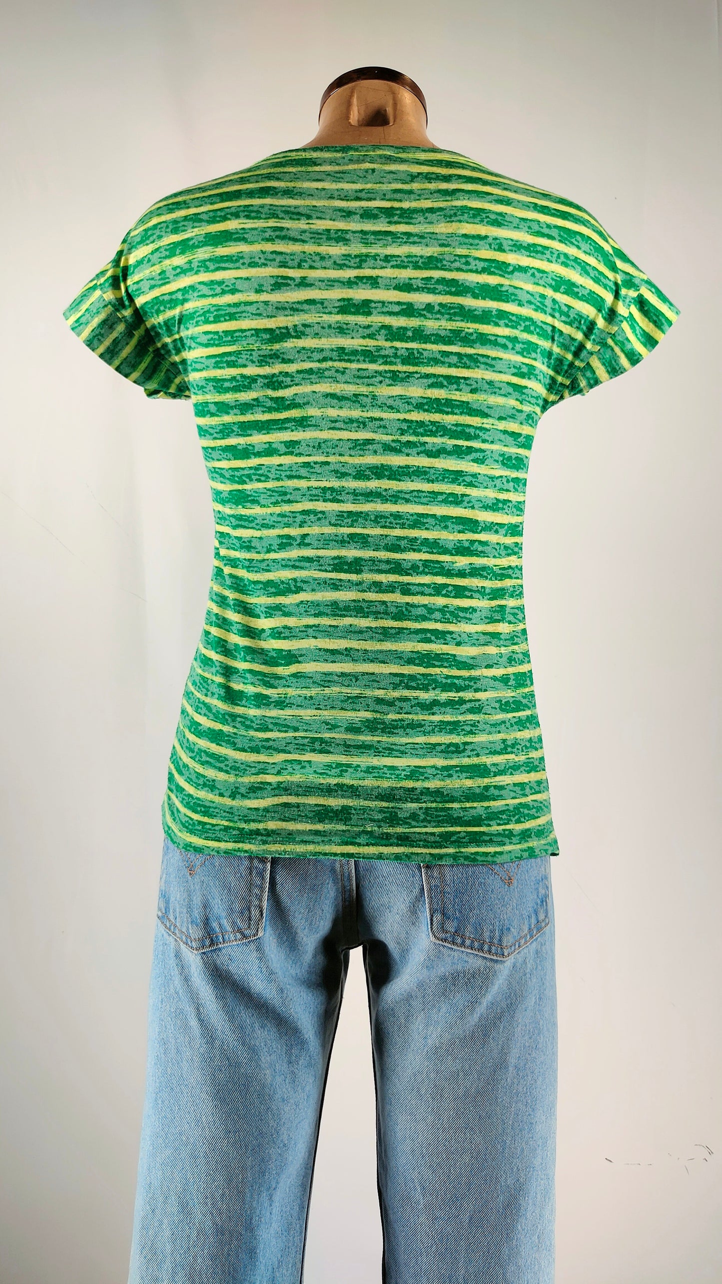 Camiseta Armani jeans de rayas