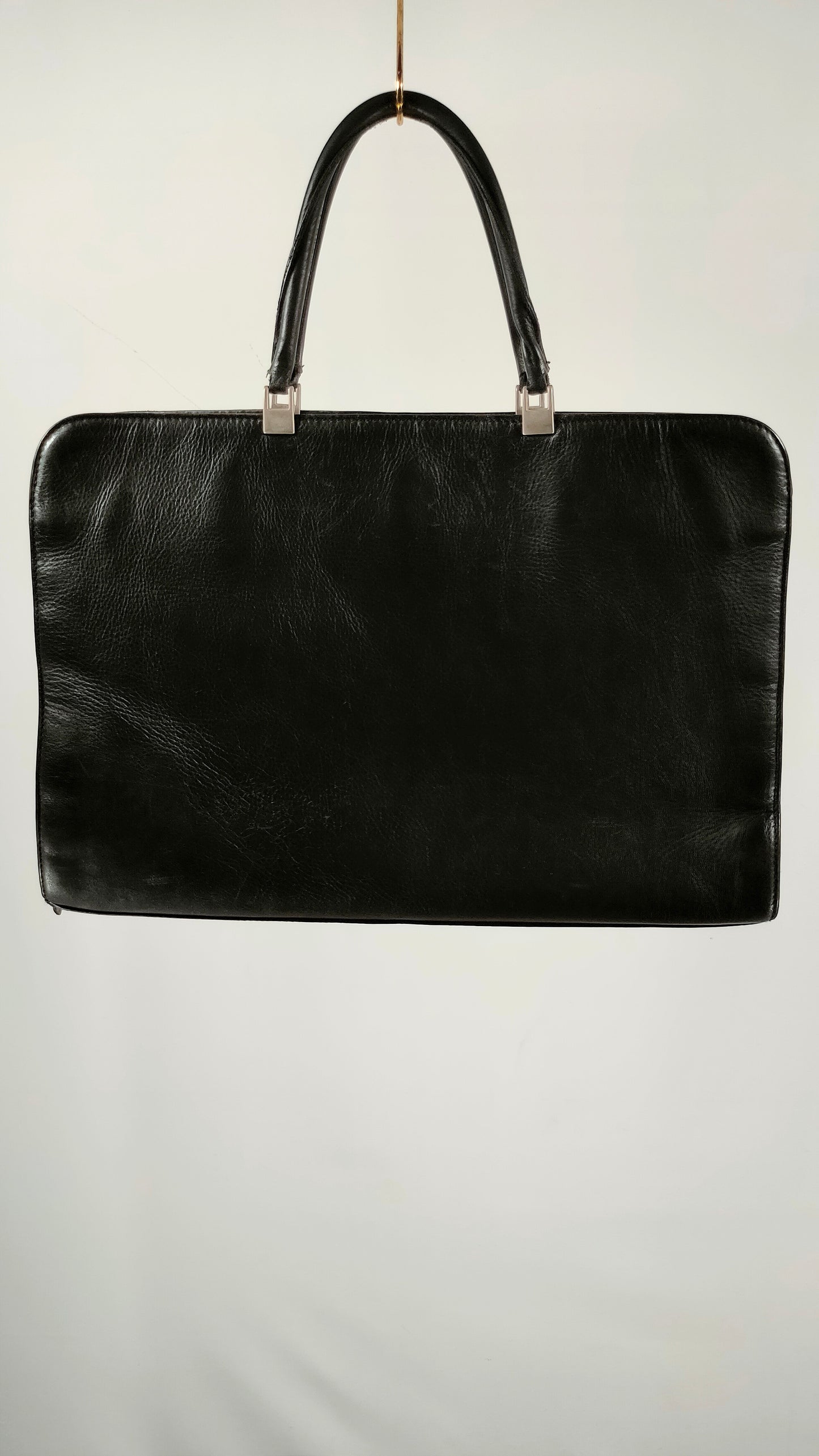 Bolso negro Ruano de piel