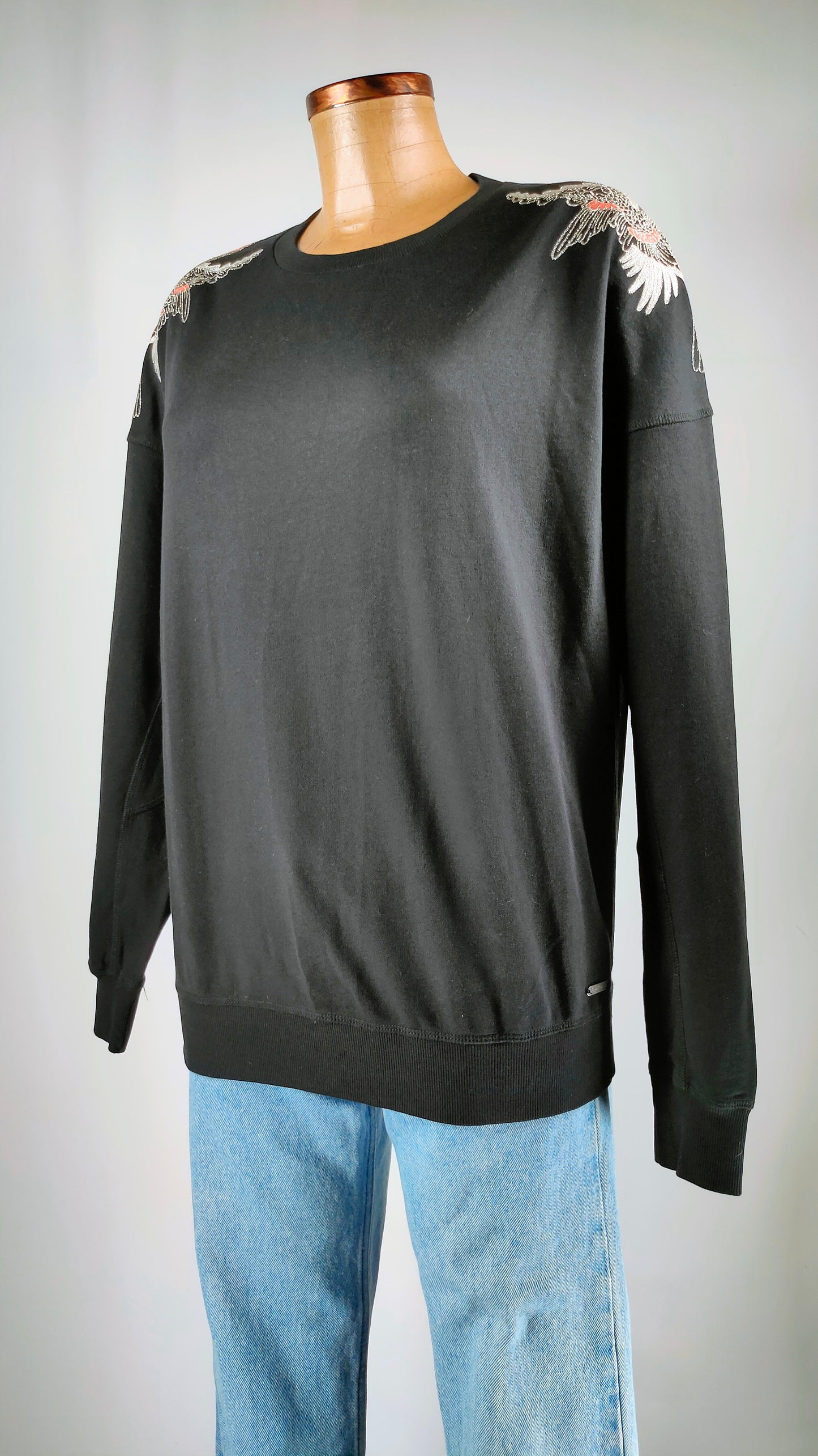 Sudadera Pepe Jeans con bordado en hombro