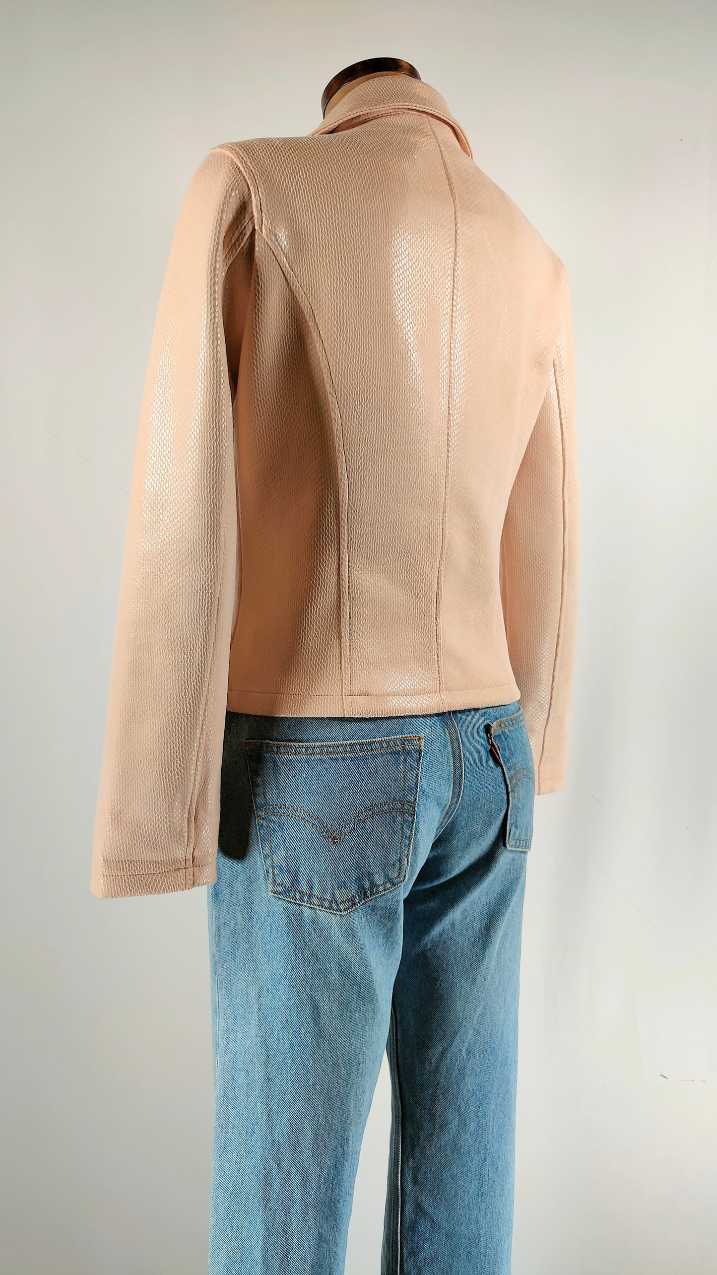 Chaqueta efecto piel girada Madison