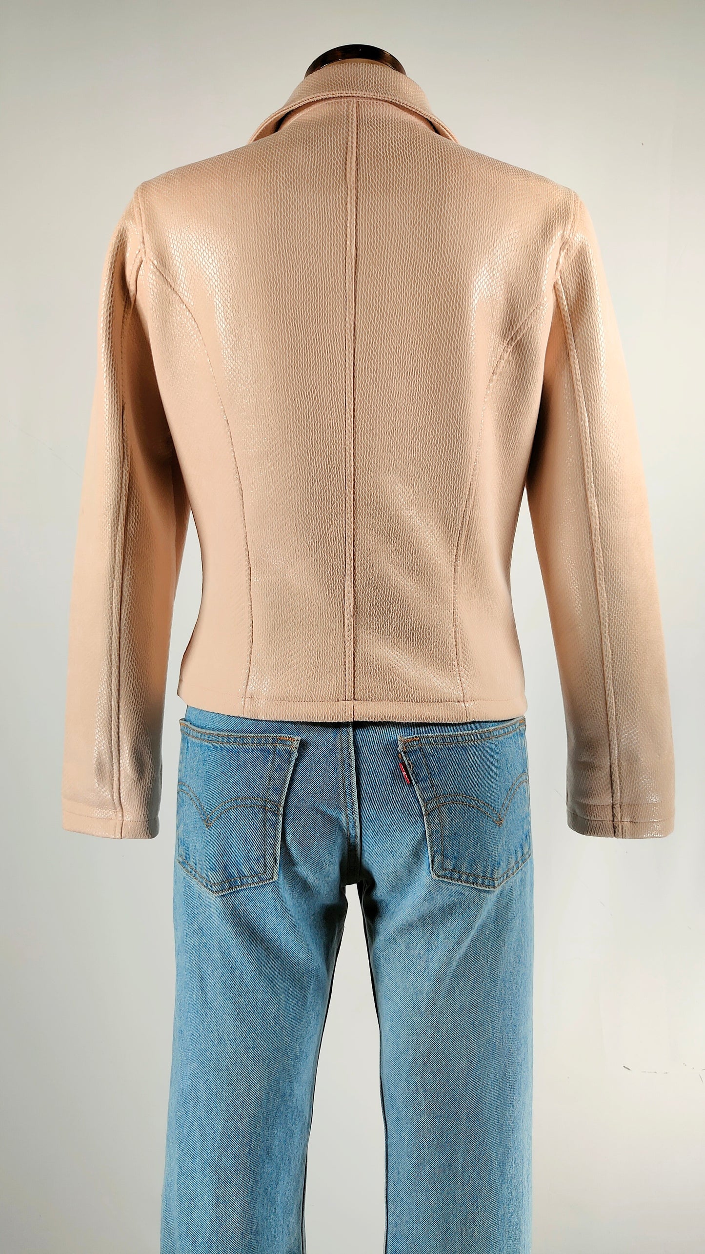 Chaqueta efecto piel girada Madison