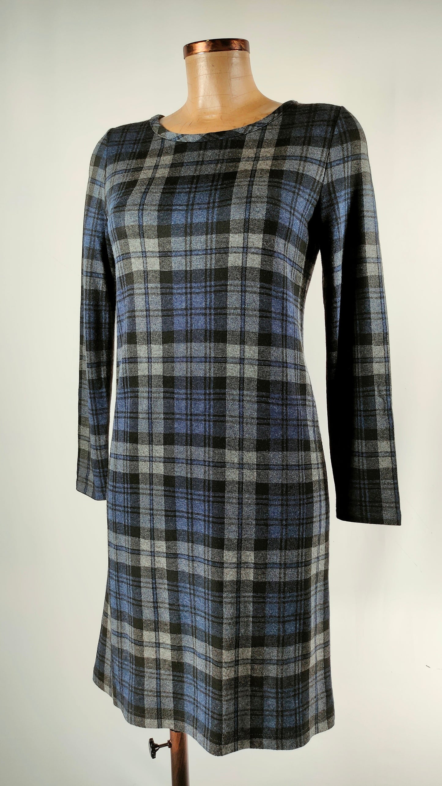 Vestido de cuadros azules Guitare