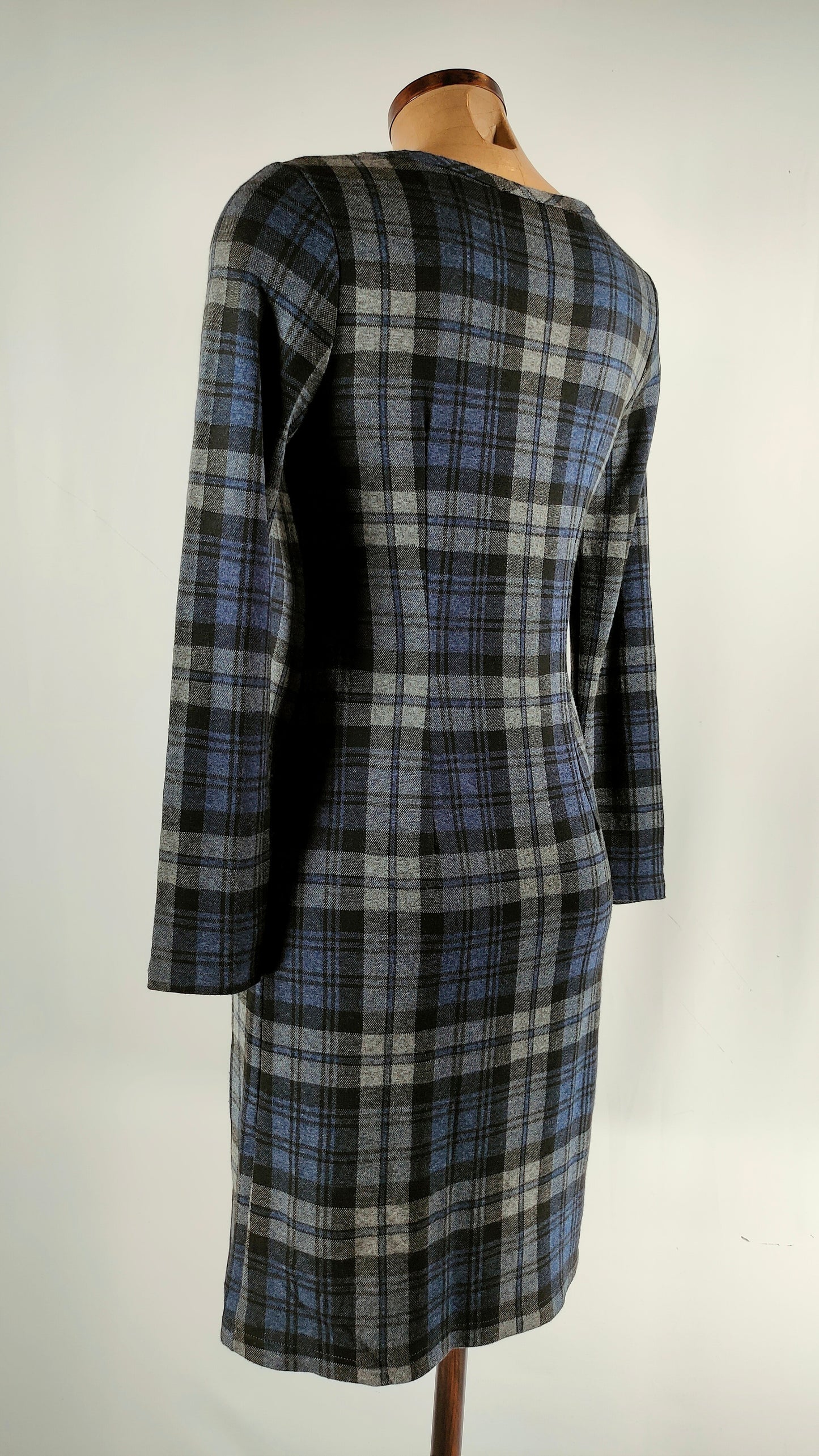 Vestido de cuadros azules Guitare