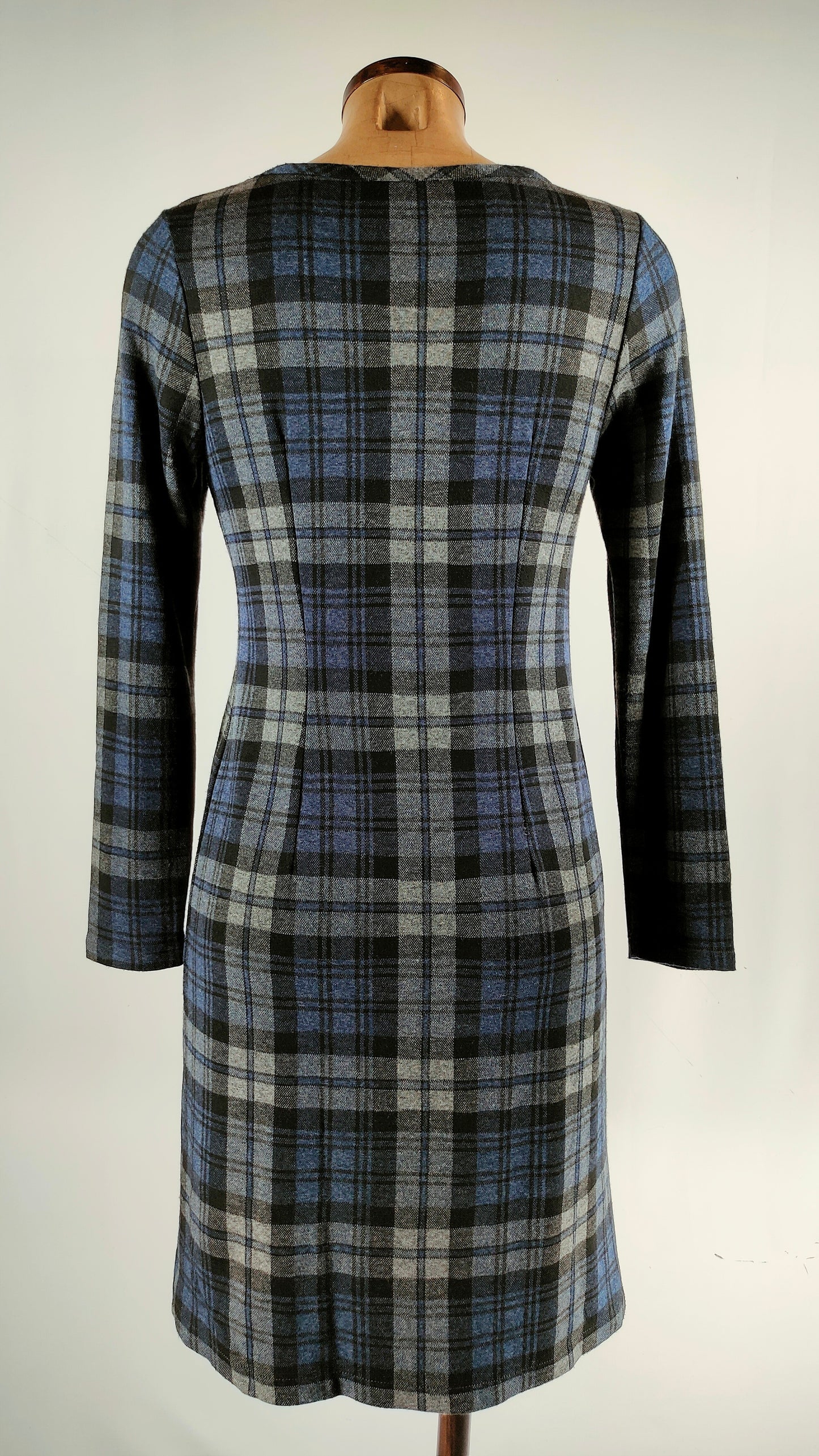 Vestido de cuadros azules Guitare