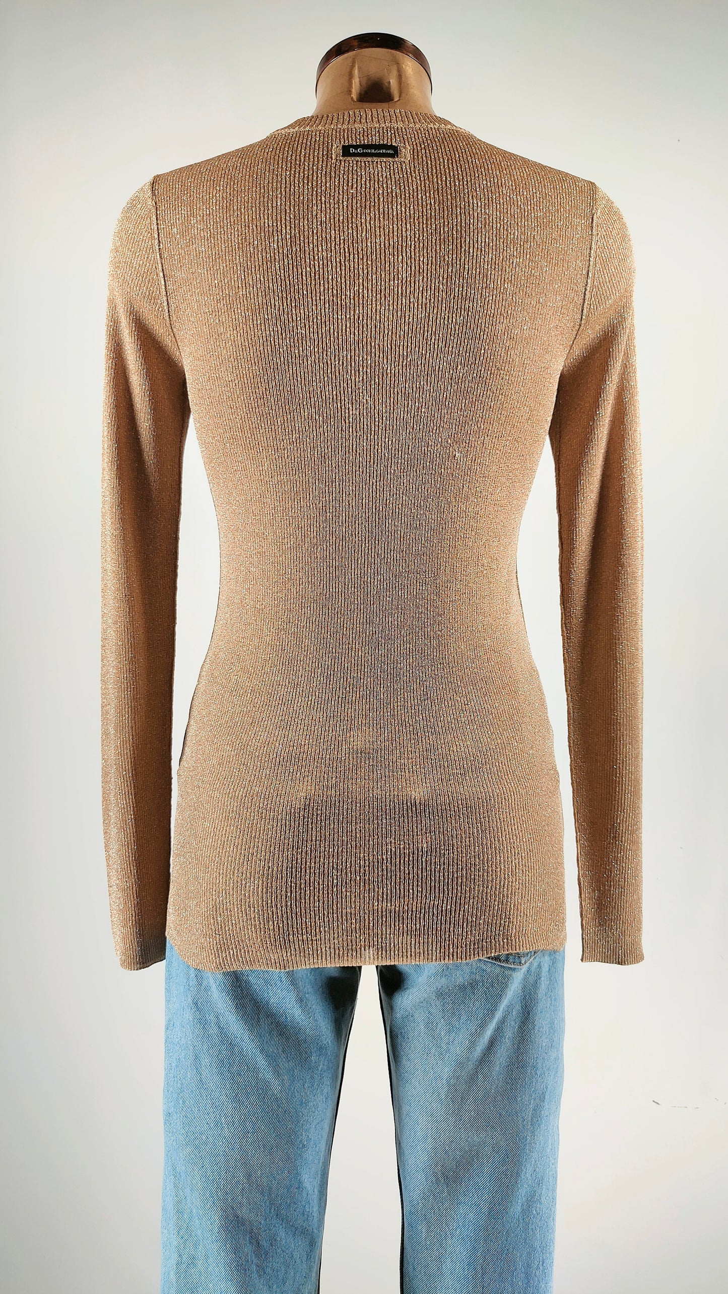 Chaqueta dorada Dolce&Gabbana