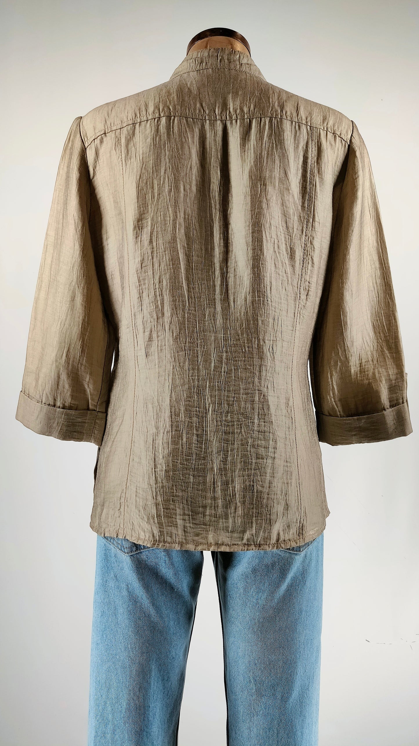 Camisa oro Paz Torras