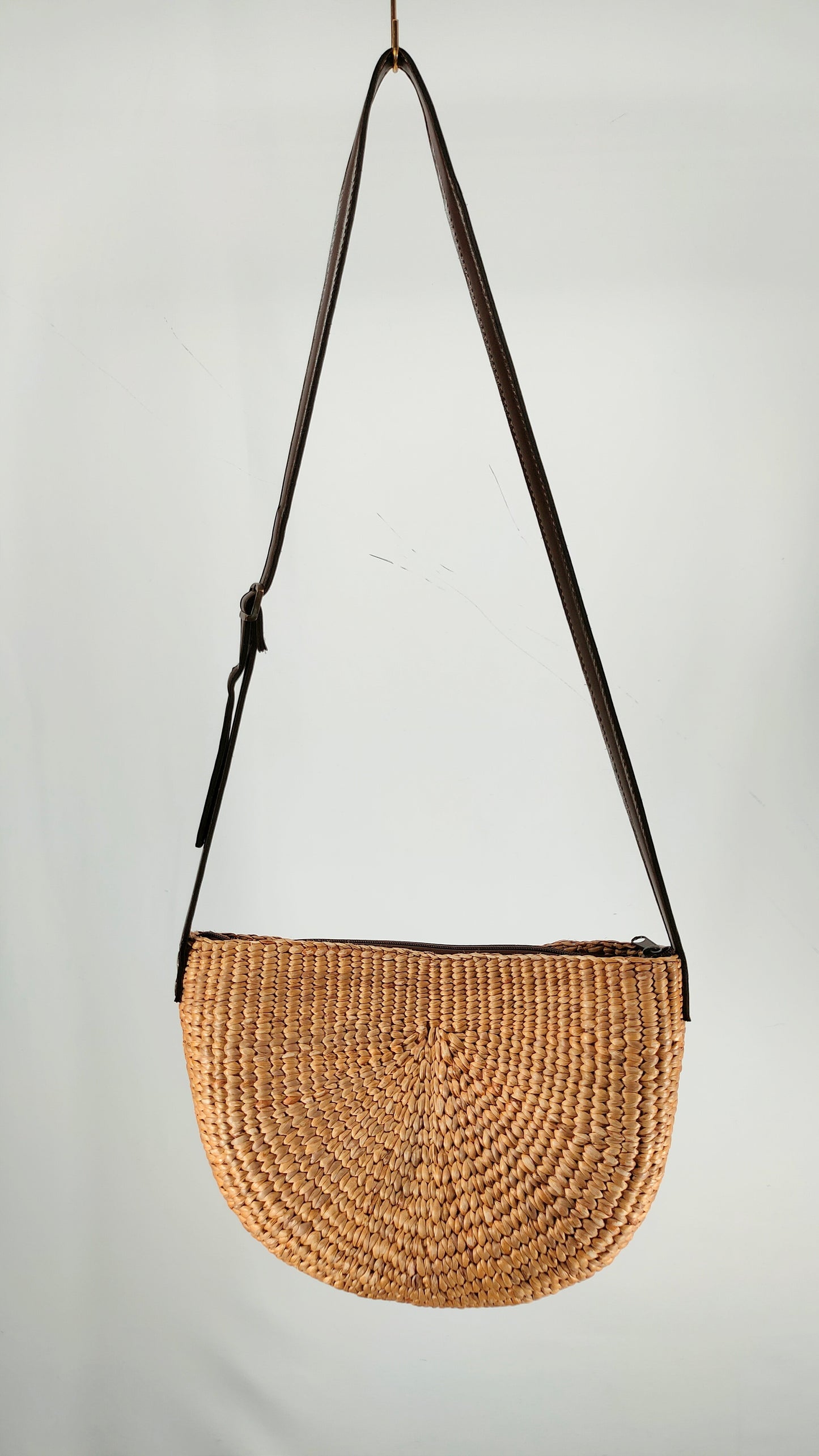 Bolso de capazo encerado