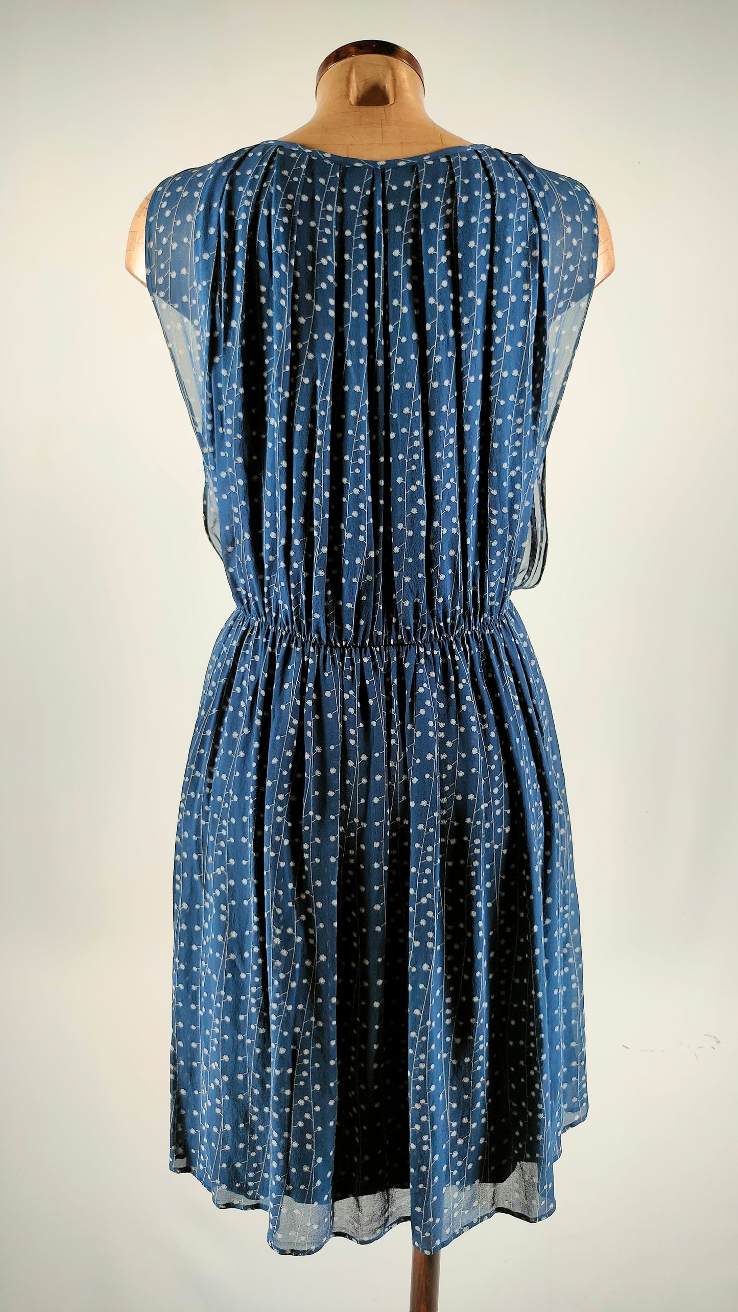 Vestido holgado Caramelo azul