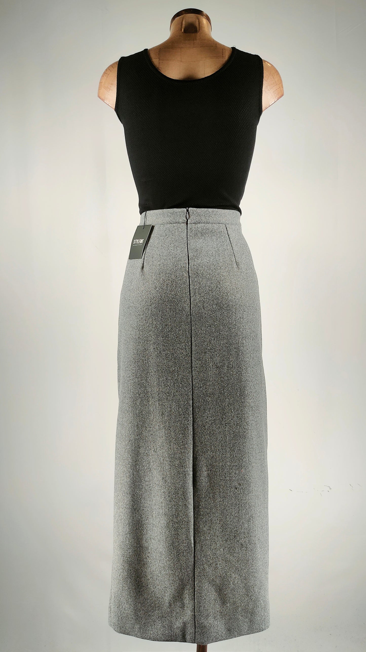 Falda Stylewe gris