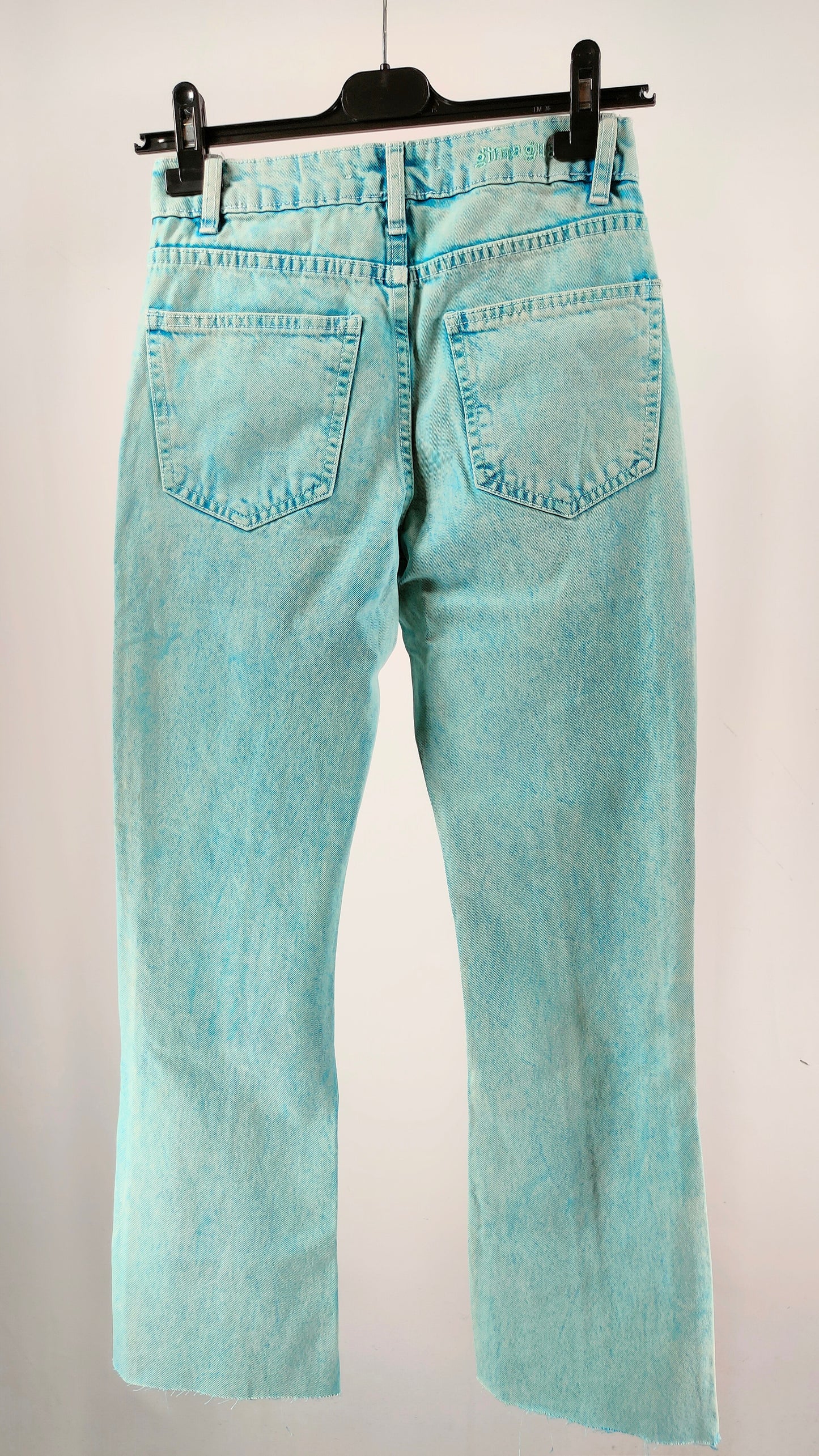 Jeans gimaguas turquesa