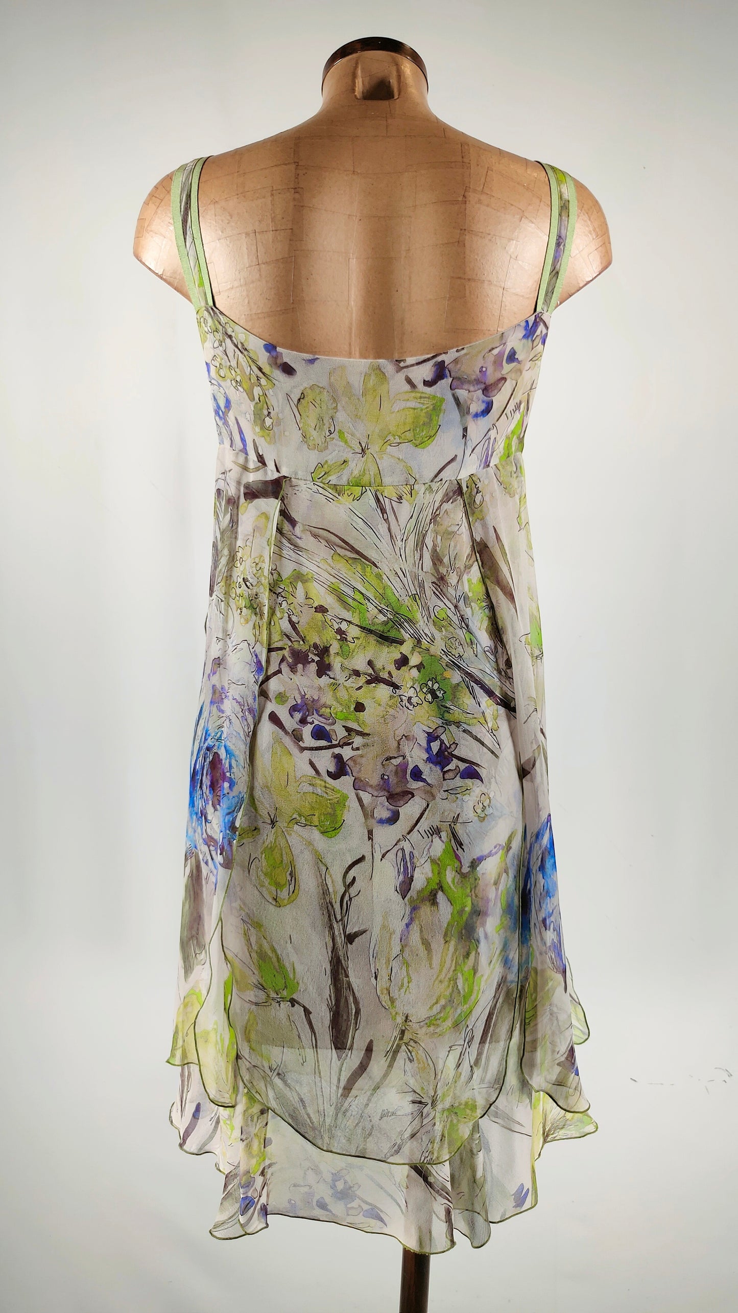 Vestido de seda Pamela