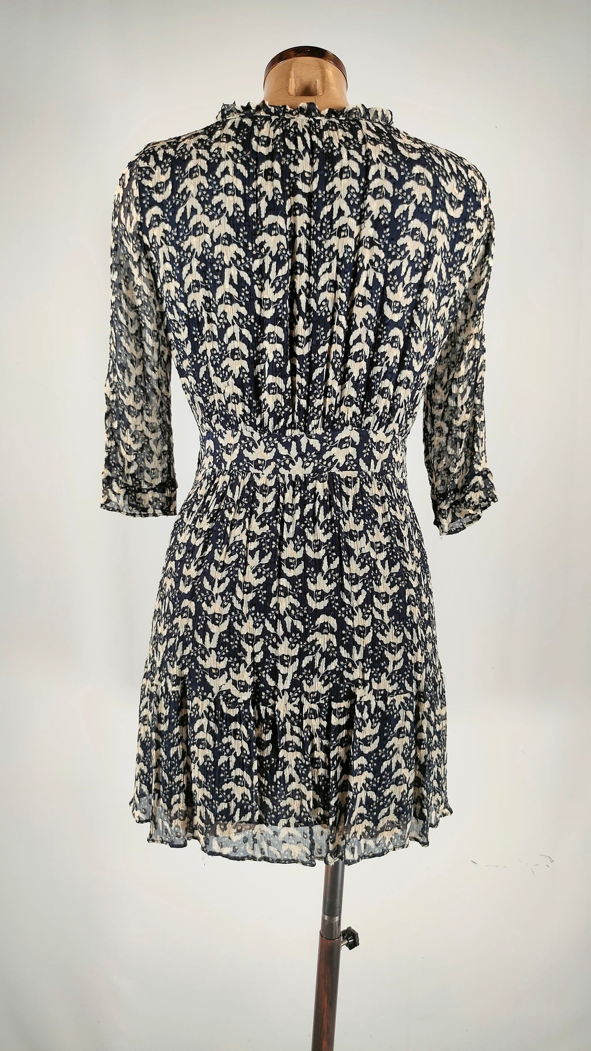 Vestido azul navy Ba&sh