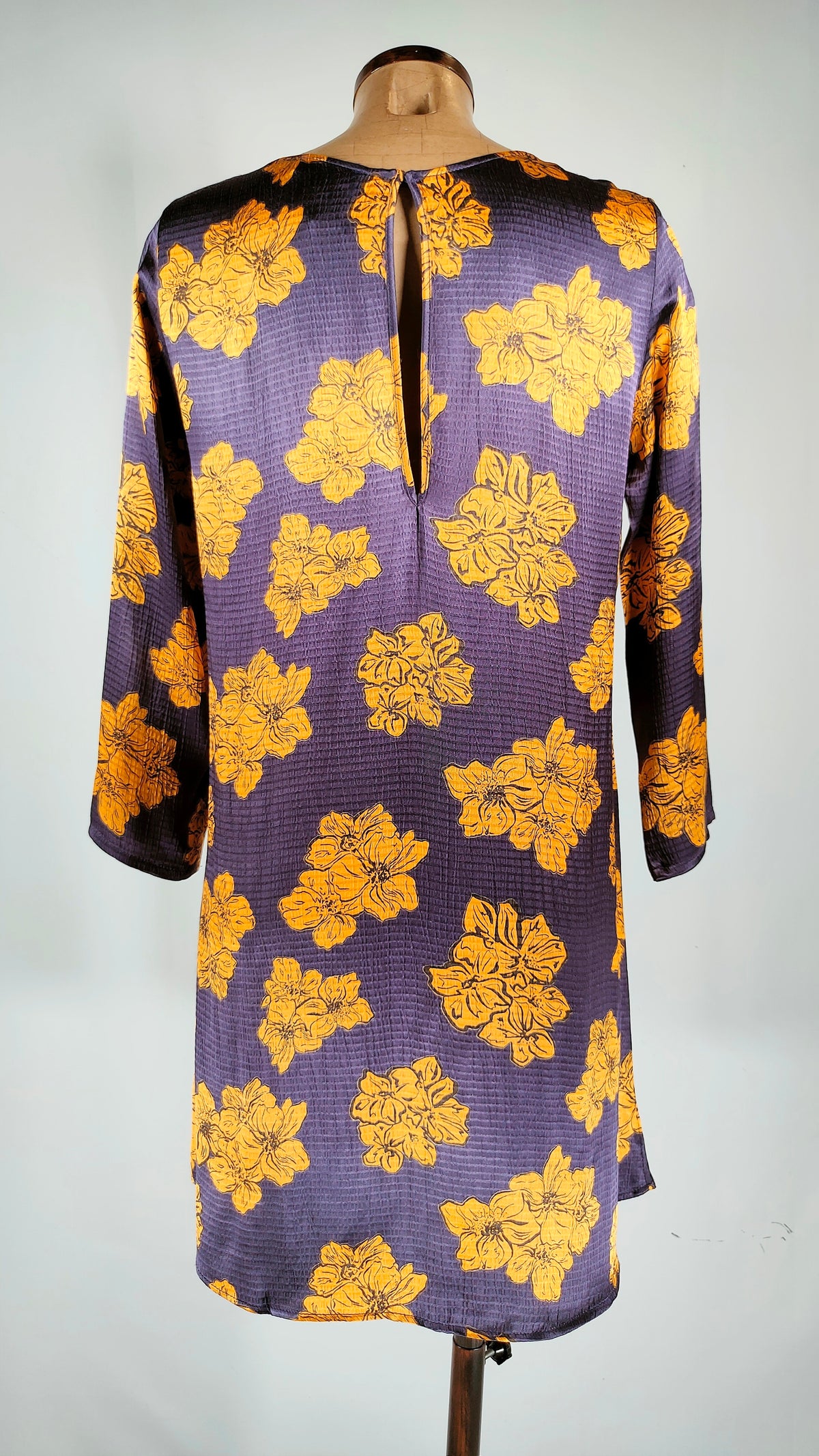 Vestido American vintage morado