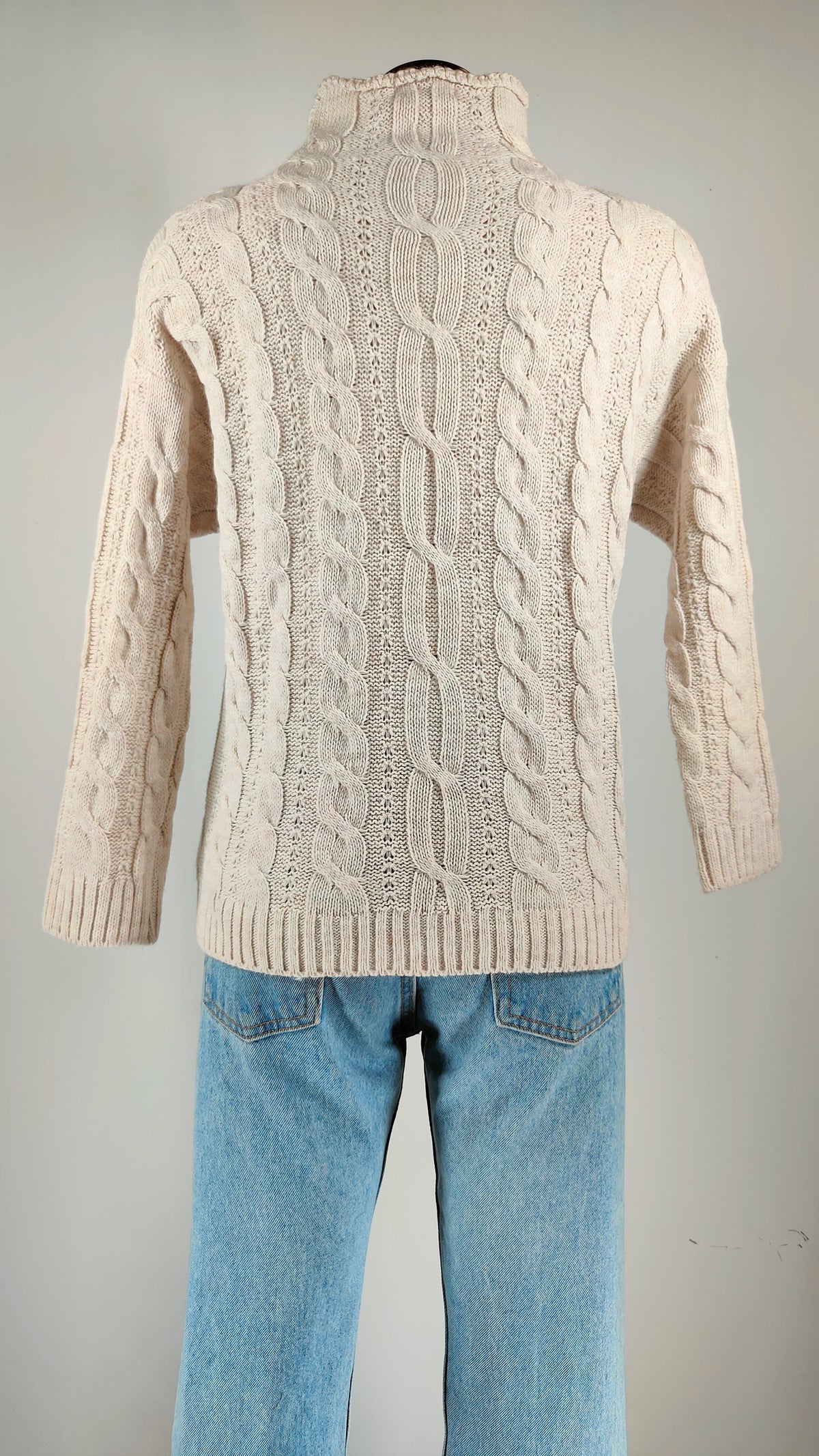 Jersey beige trenzado Reactivo