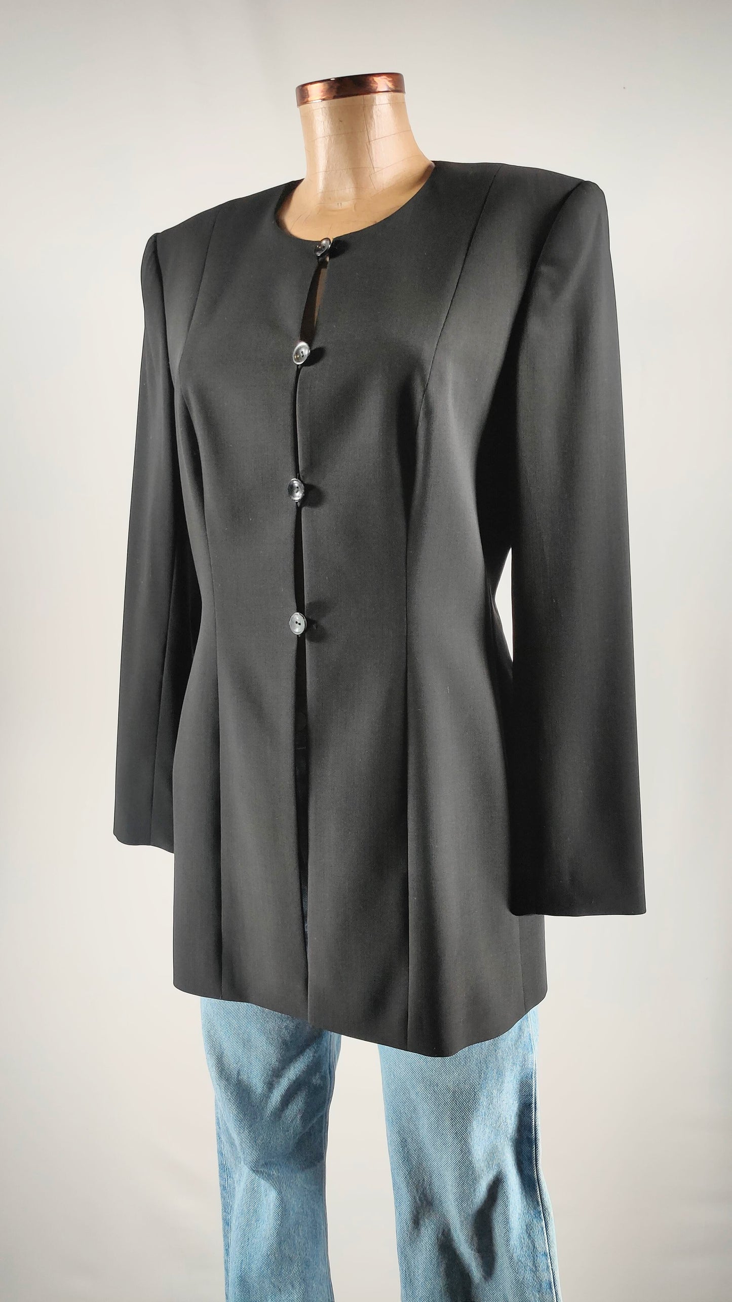 Blazer vintage negro