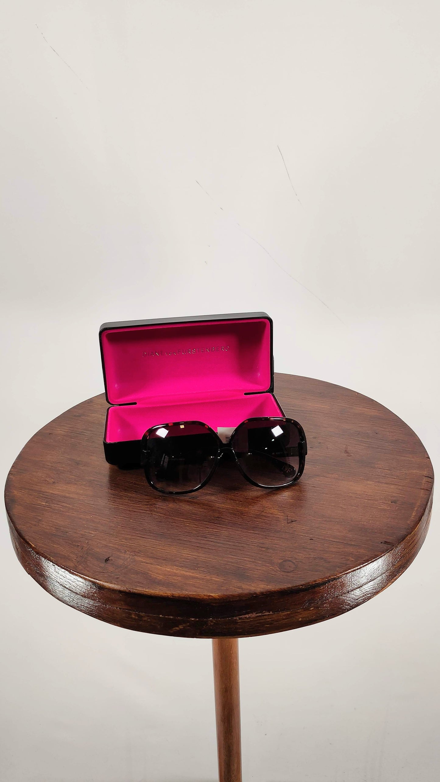 Gafas de sol DvF marrones animal print