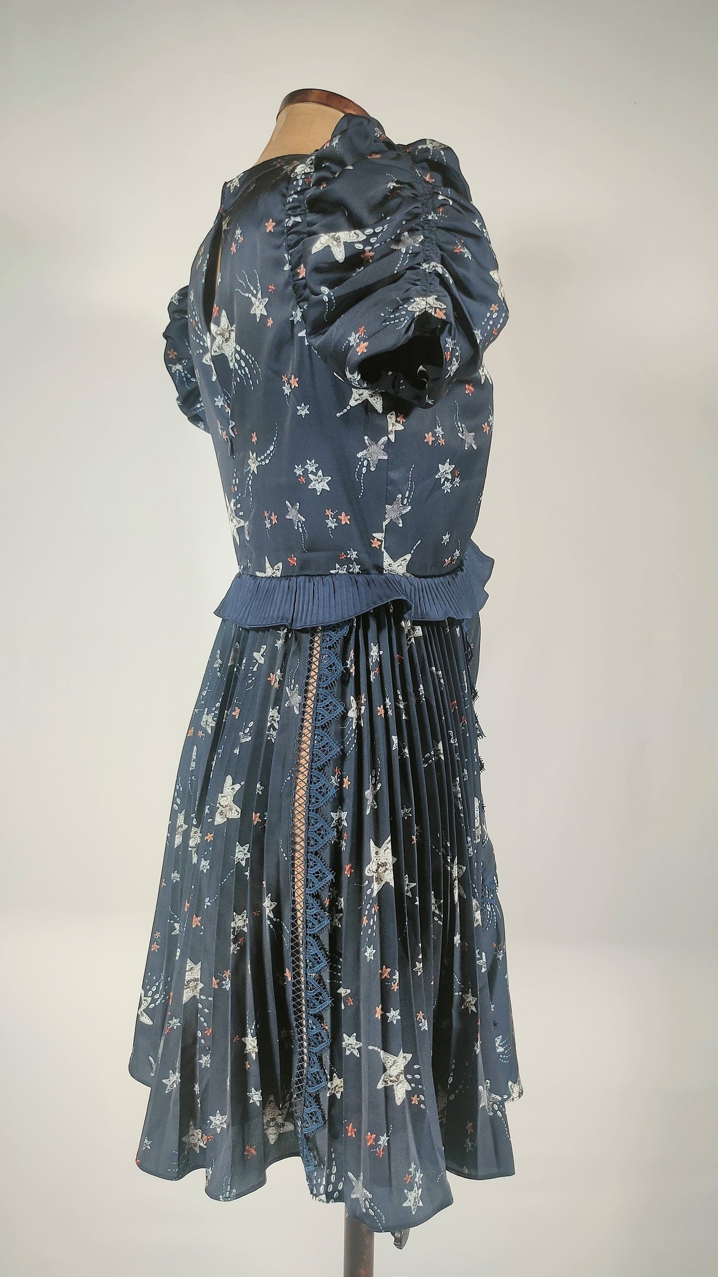 Vestido estampado estrellas