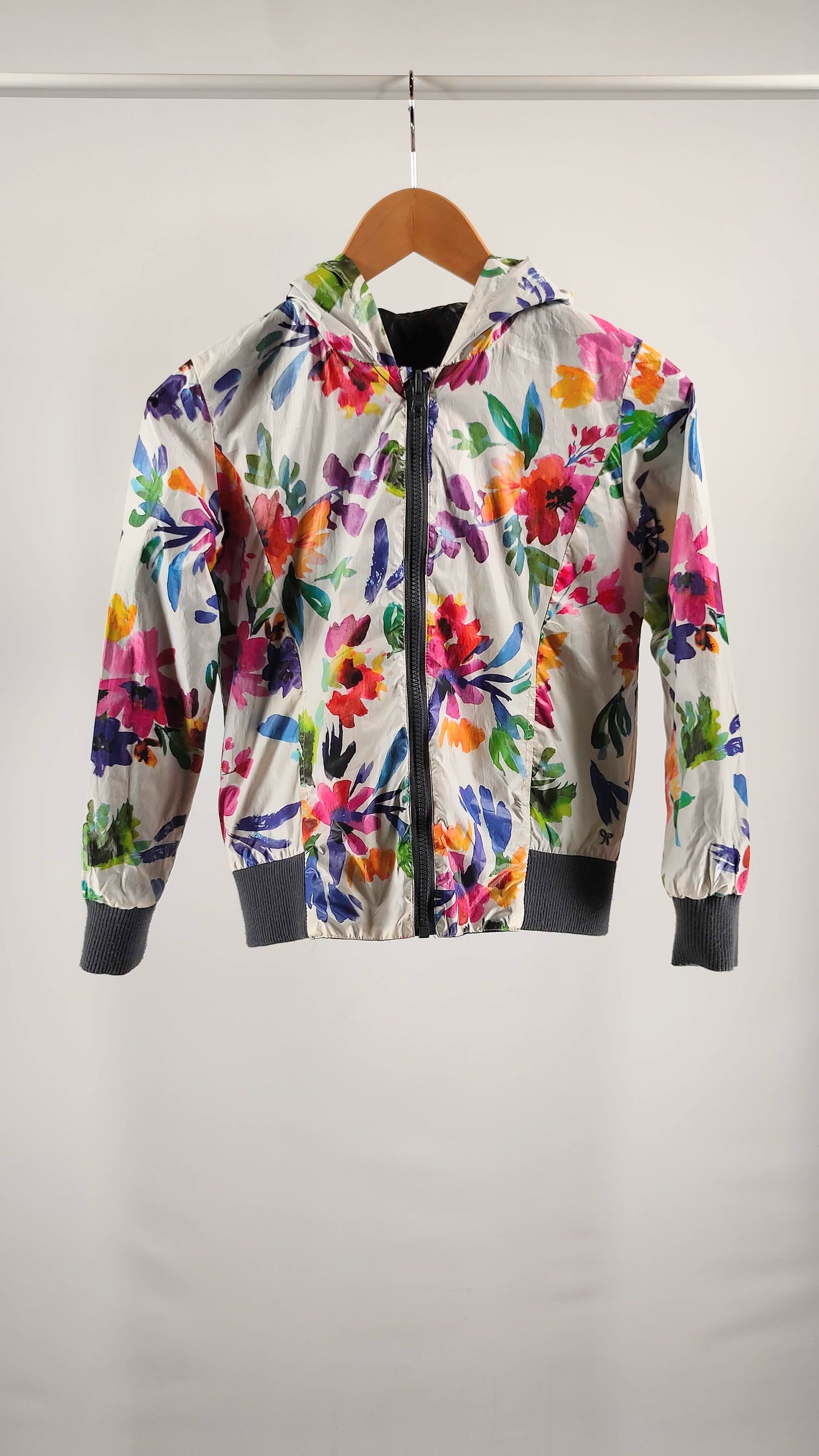 Cazadora reversible gris/multicolor