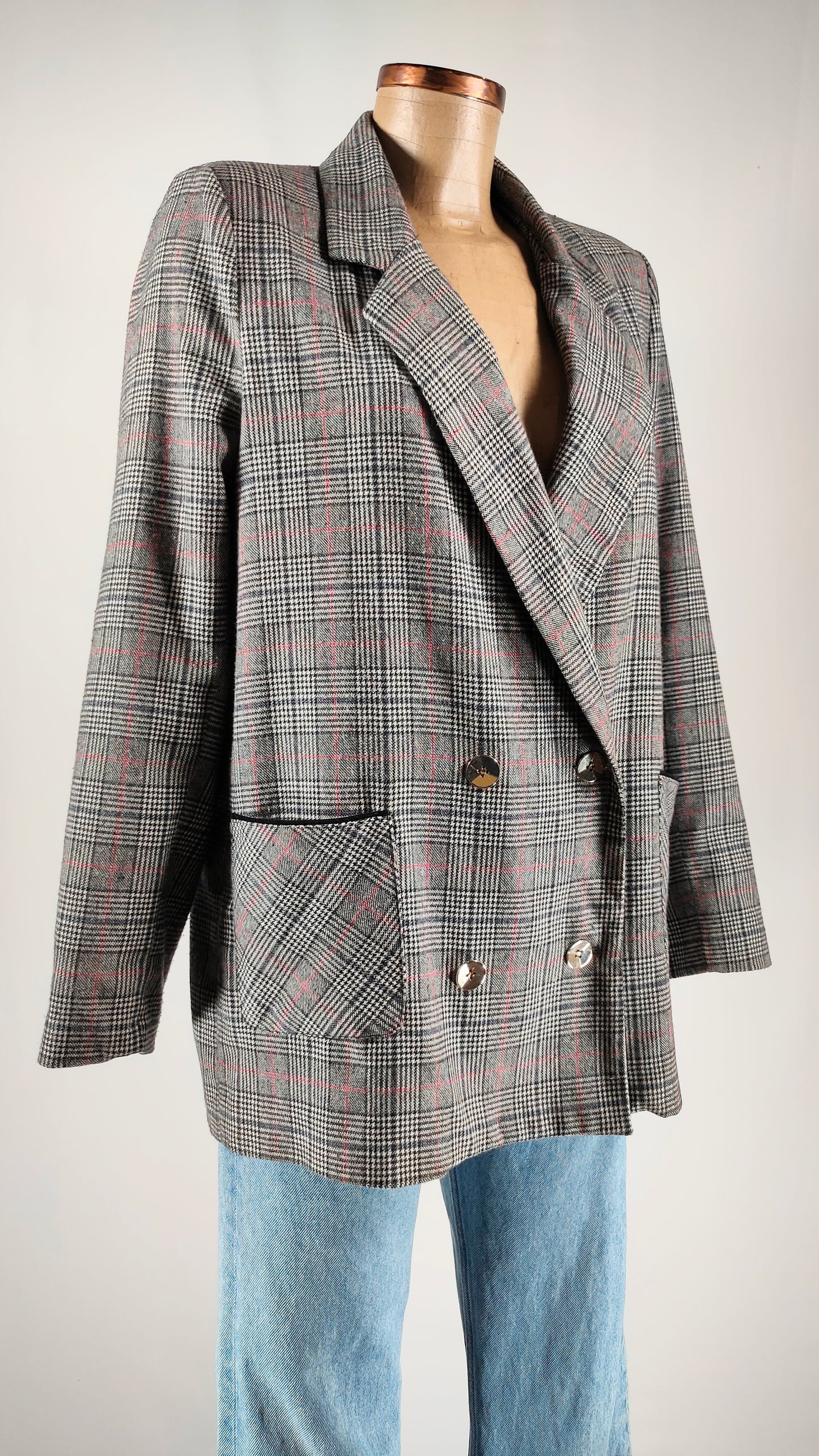 Blazer LAB de cuadros