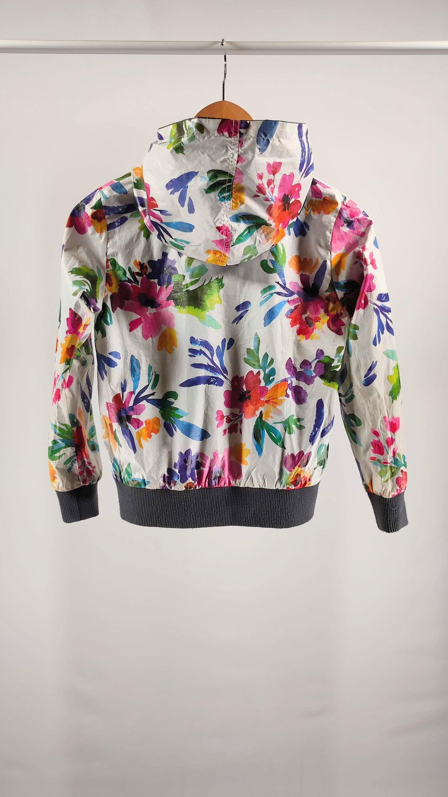 Cazadora reversible gris/multicolor