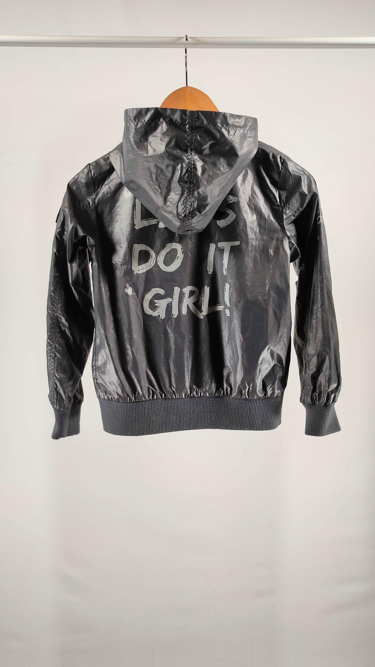 Cazadora reversible gris/multicolor