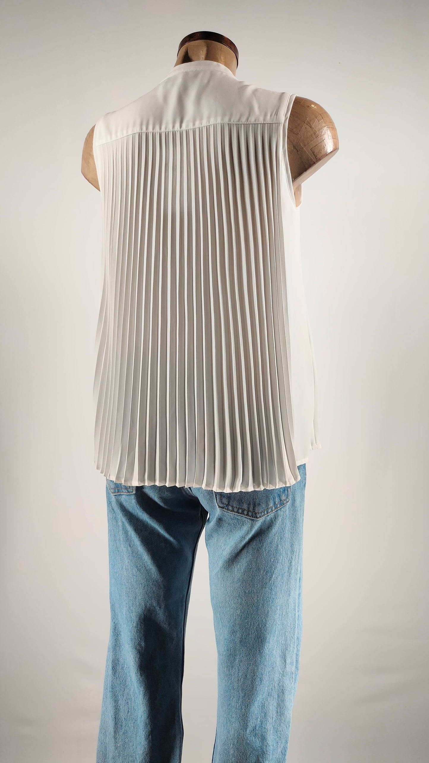 Blusa plisada holgada