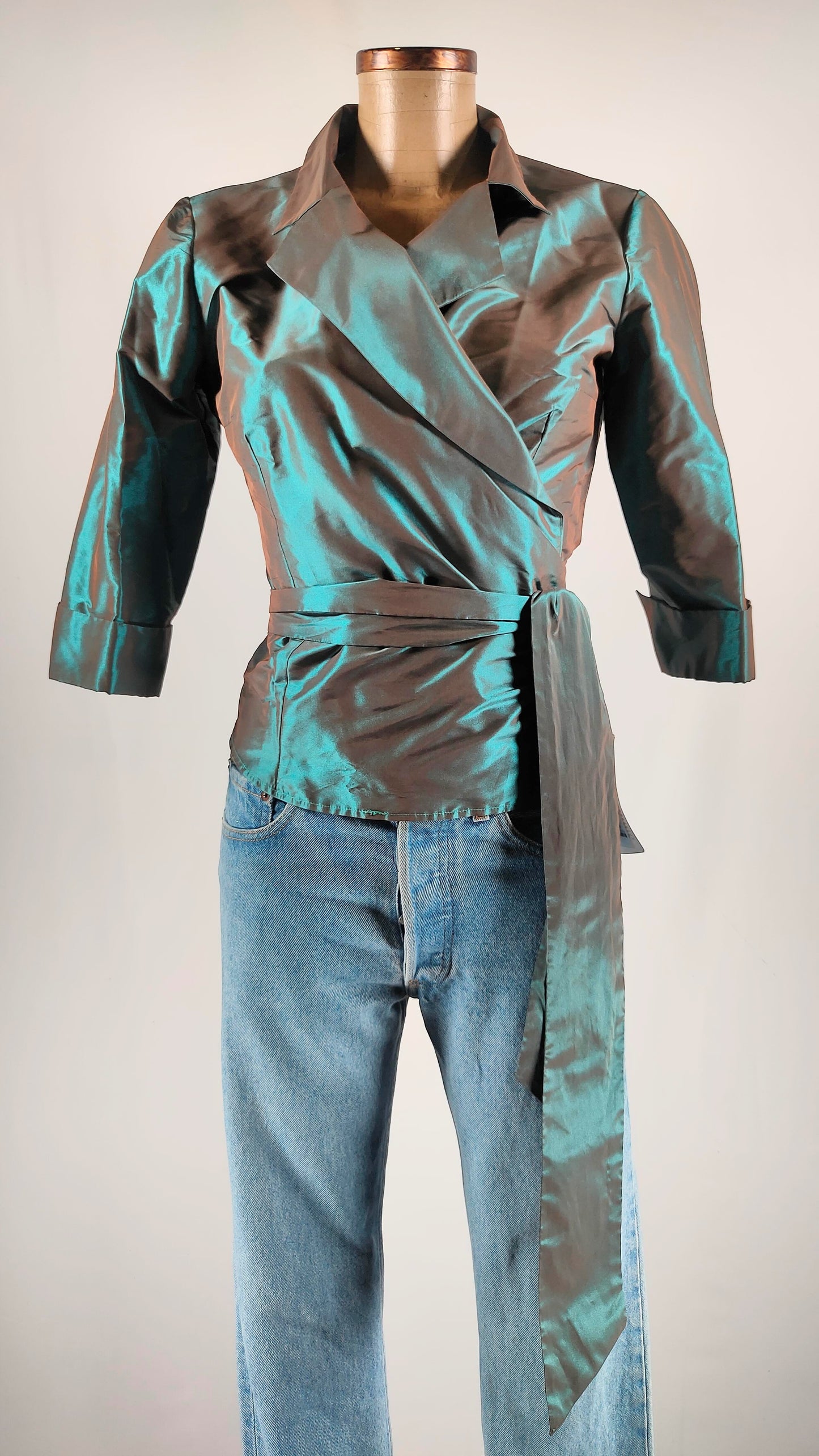 Blusa turquesa Nuribel