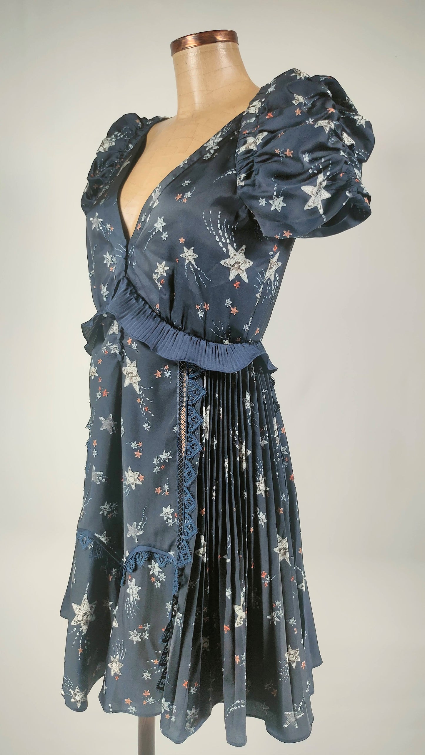 Vestido estampado estrellas