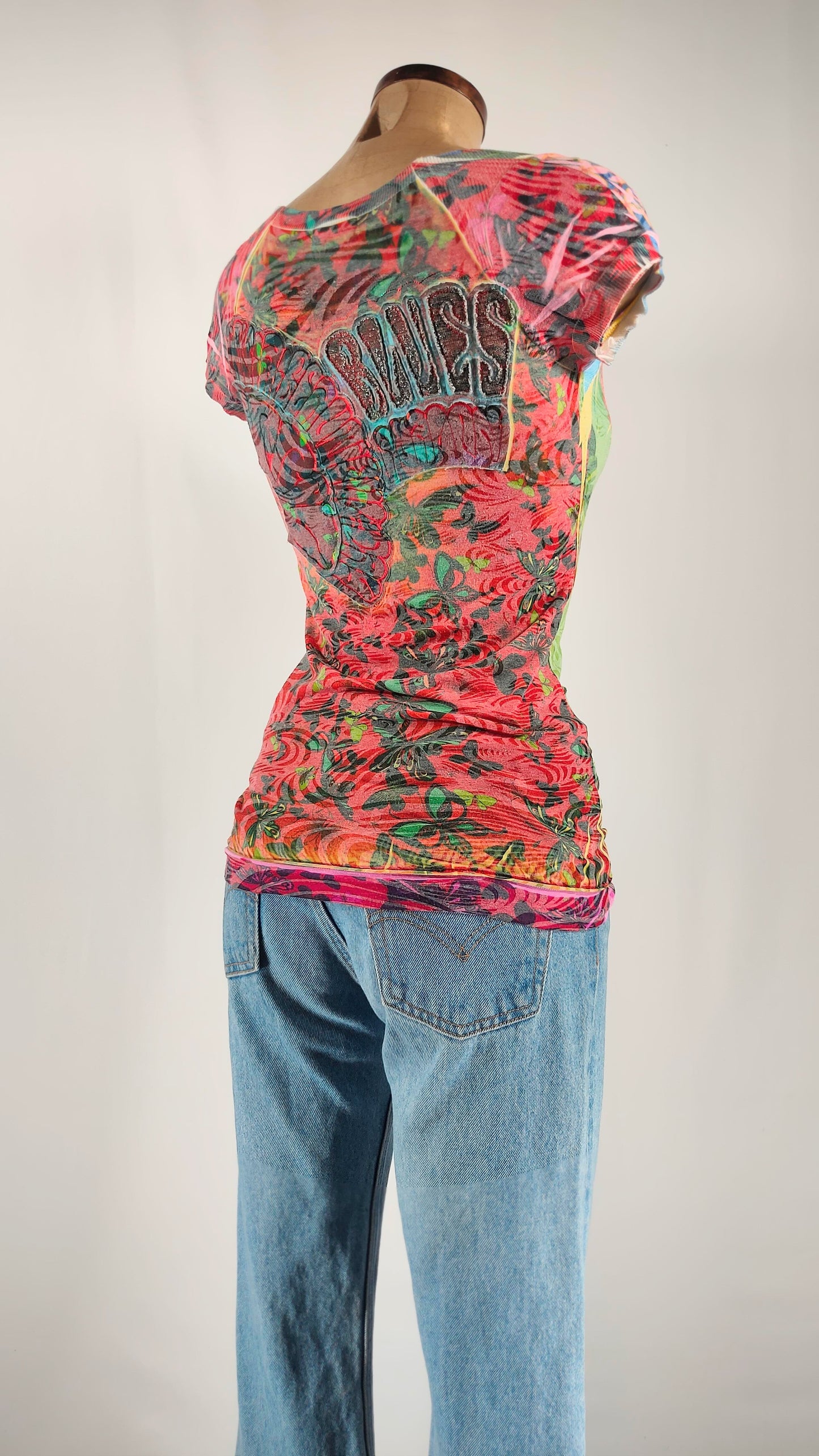 Camiseta Custo con cuello de pico